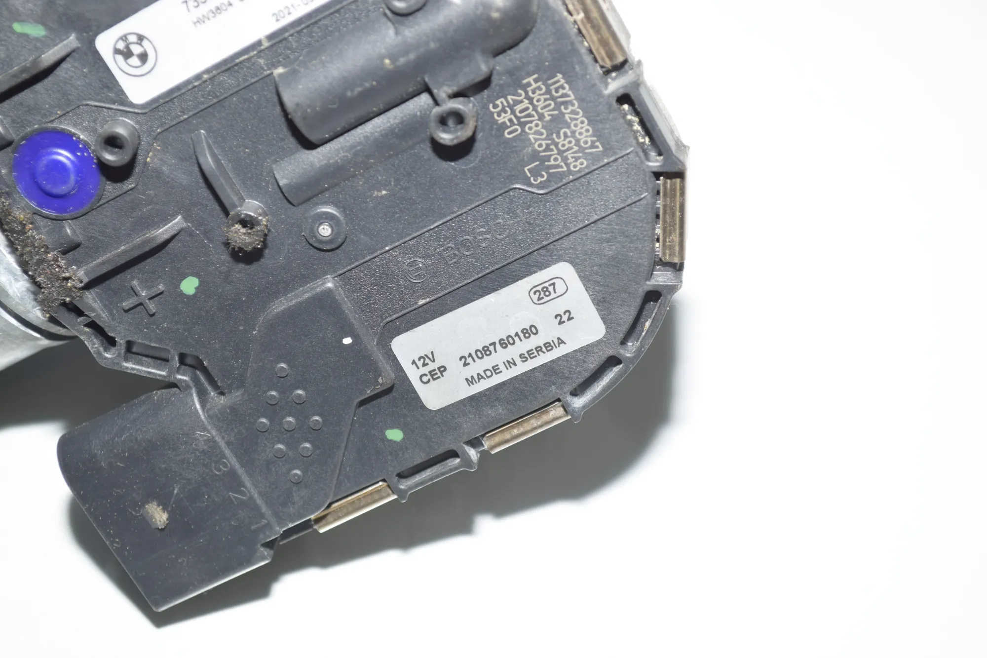 Front Windshield Wiper Mechanism – OEM 7359450 · BMW i3 (I01) s Electric 2021 – 7