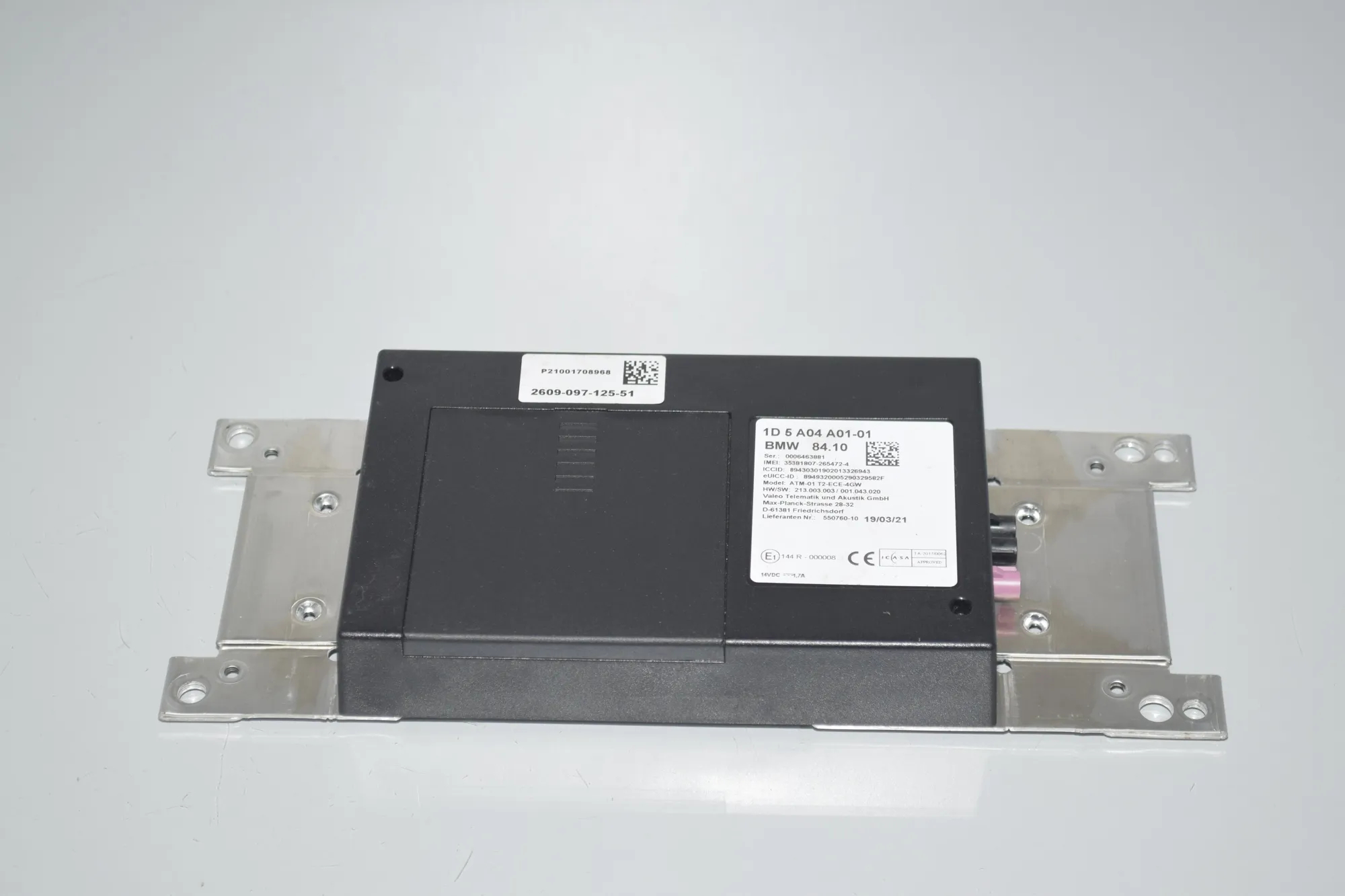 Bluetooth Control Unit – OEM 5A04A01 · BMW i3 (I01) s Electric 2021