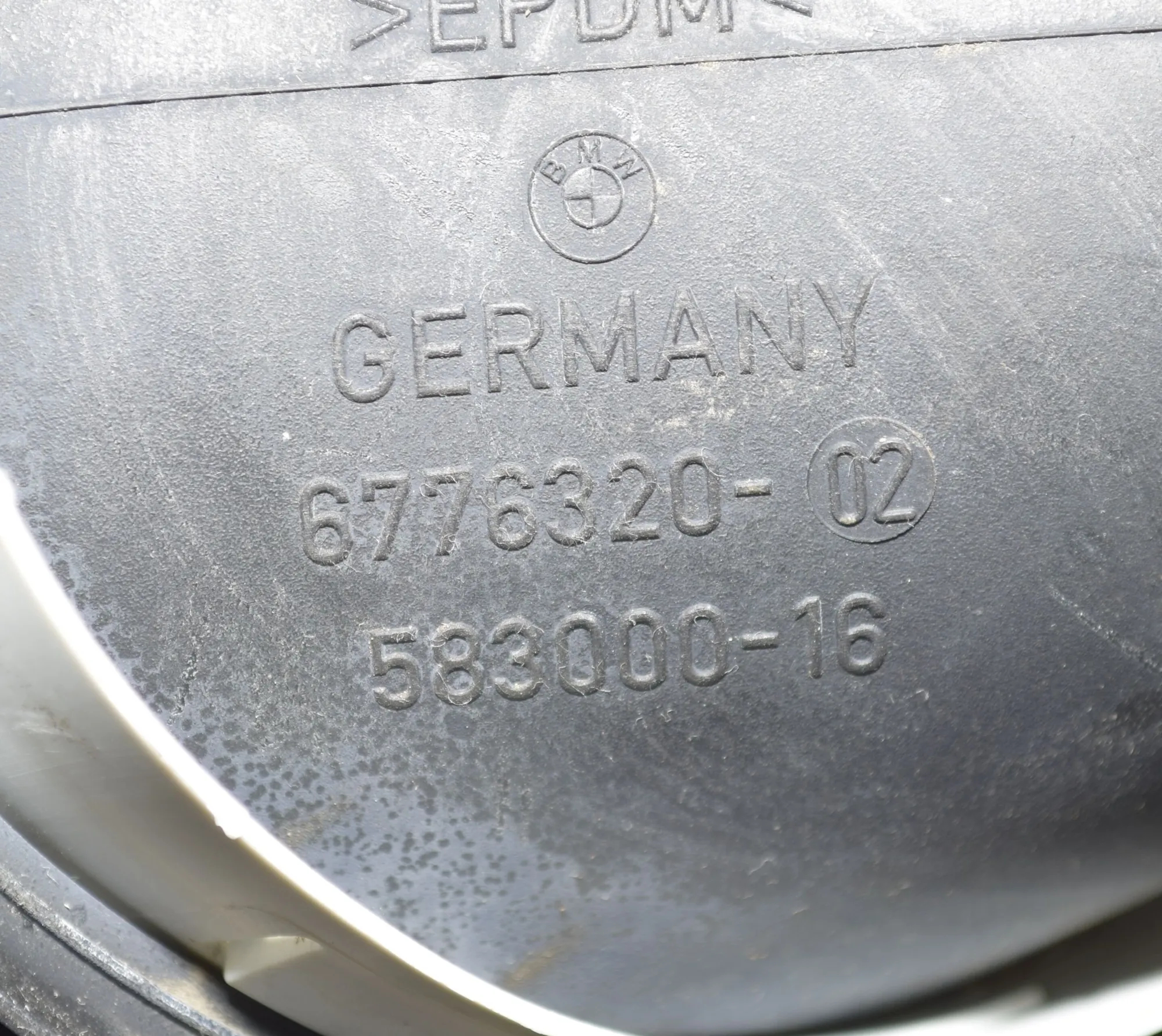 Other Body Parts – OEM 6776320 · BMW 5 (F10) 530 d 2011 – 5