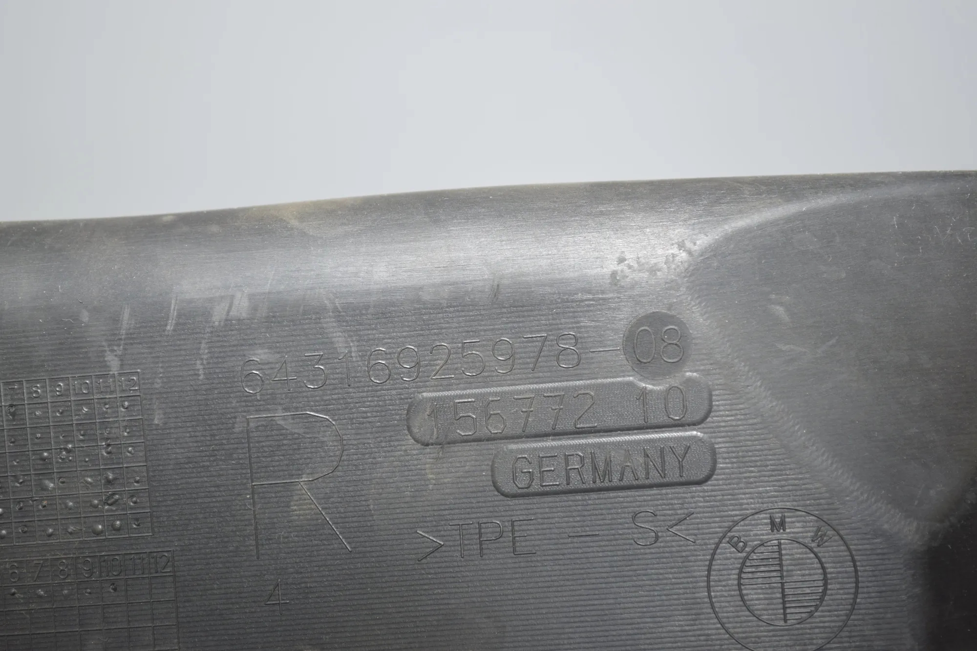 Air Intake Duct Part – OEM 6925978 · BMW 3 (E90) 325 d 2010 – 5