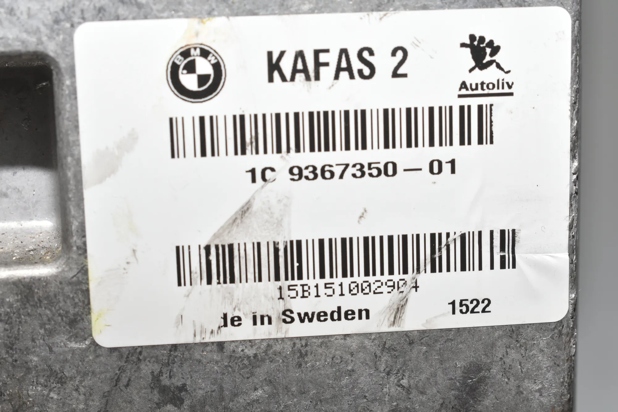 Front Camera – OEM 9384686 · BMW 4 Gran Coupe (F36) 420 i 2015 – 6