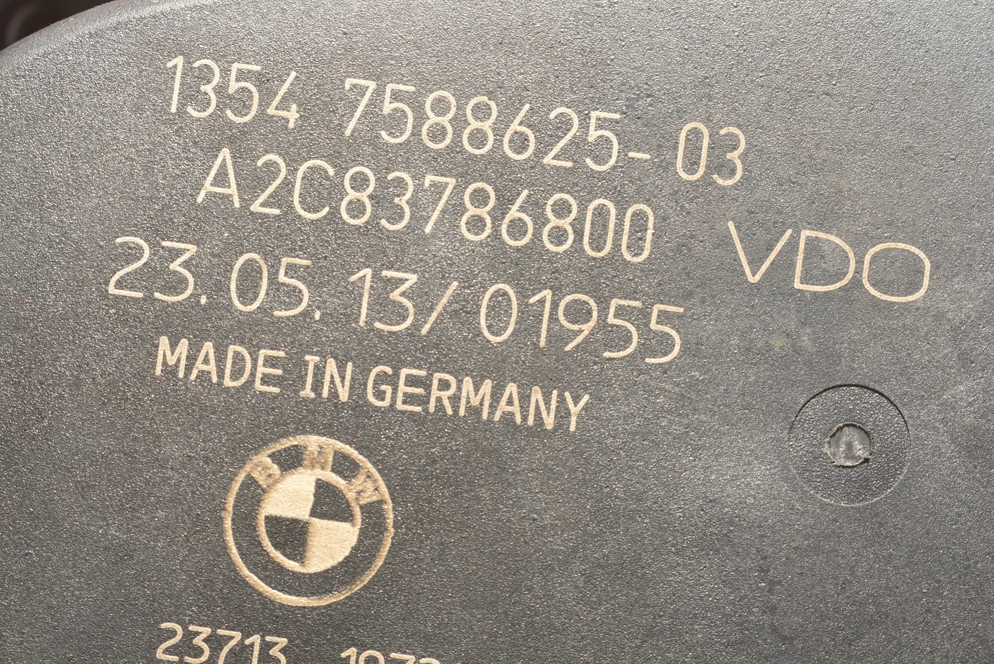 Throttle Body – OEM 13547588625 · BMW X1 (E84) BMW X1 (E84) xDrive 28 i 2013 – 4
