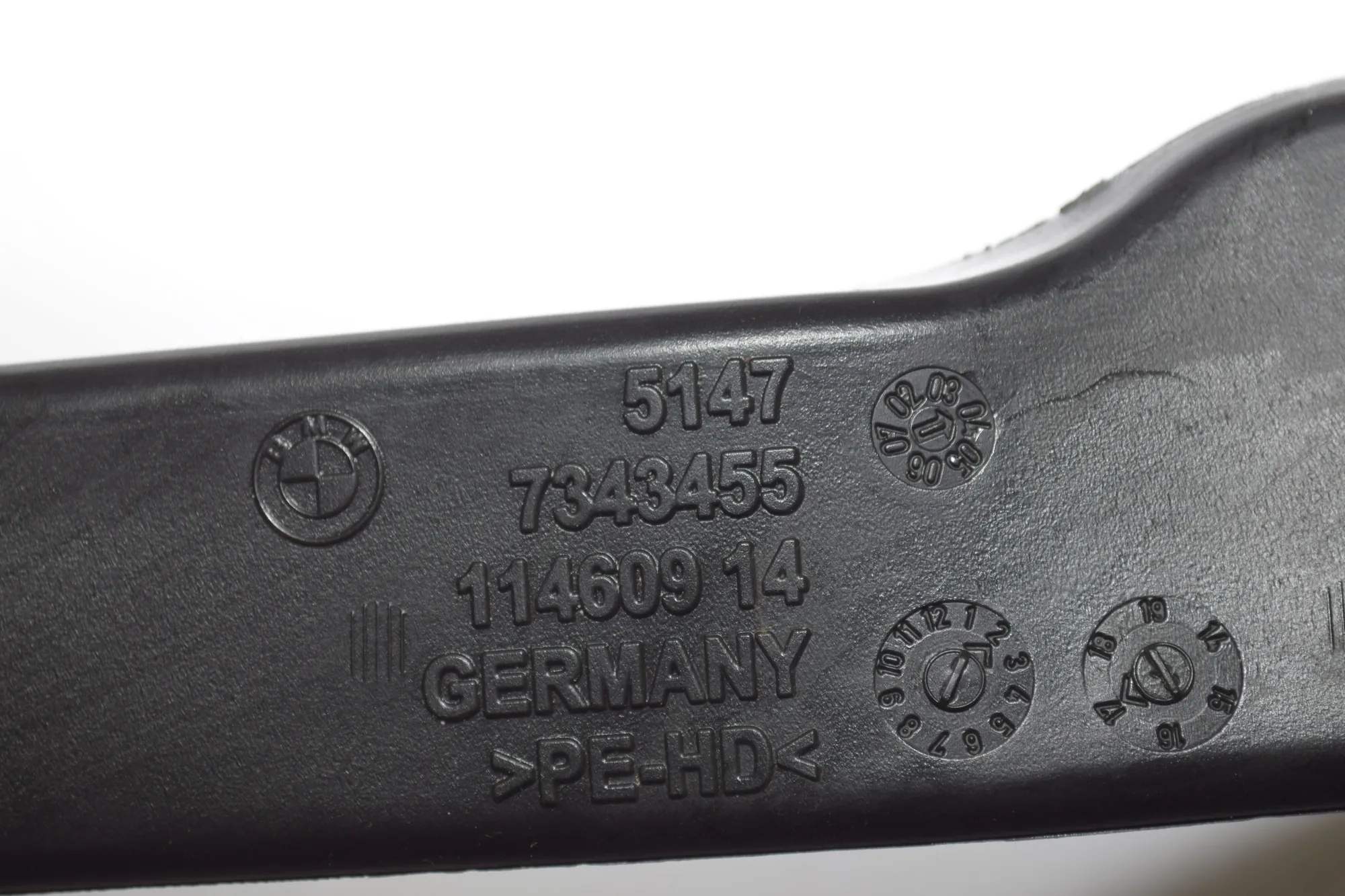 Interior Air Duct Channel – OEM 7343502 · BMW 7 (G11, G12) 730 d, Ld xDrive 2017 – 4