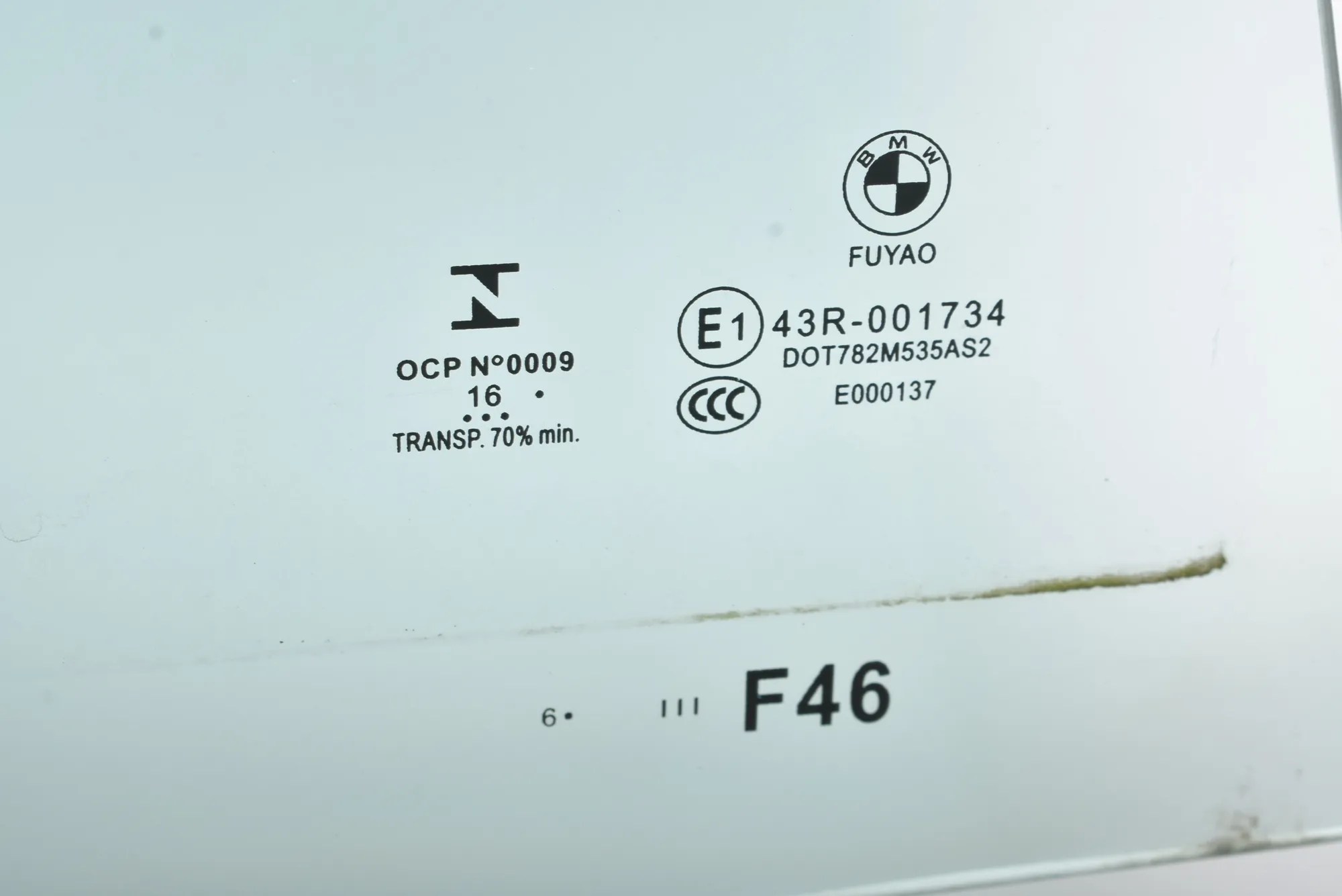 Rear Right Door Window – OEM 7321064 · BMW 2 Gran Tourer (F46) 218 d xDrive 2017 – 3