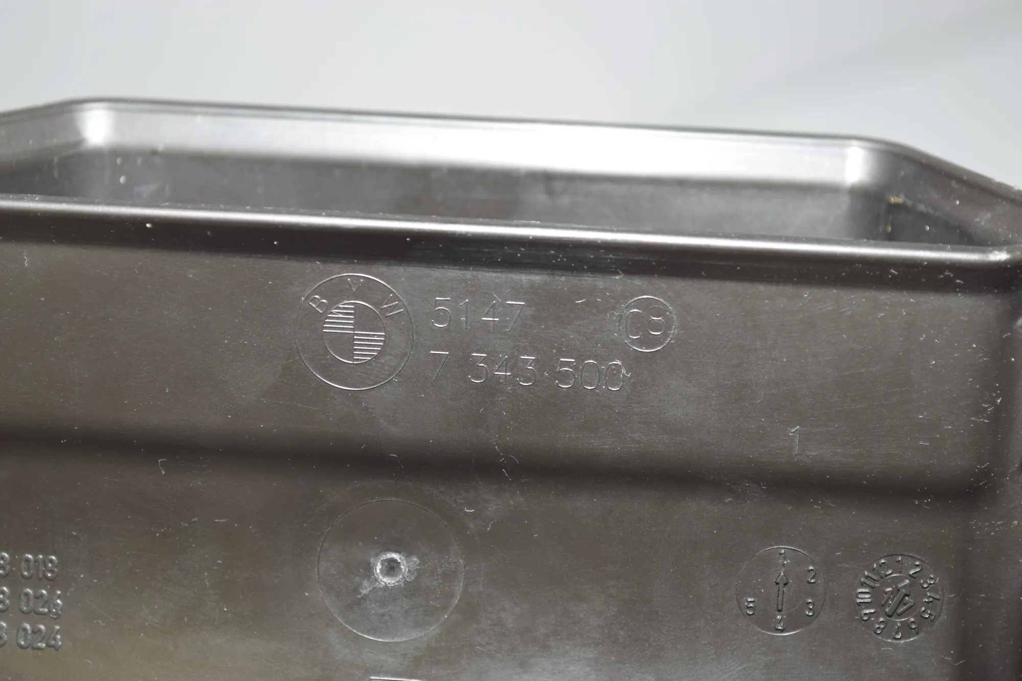 Interior Air Duct Channel – OEM 7343500 · BMW 7 (G11, G12) 730 d, Ld xDrive 2017 – 5