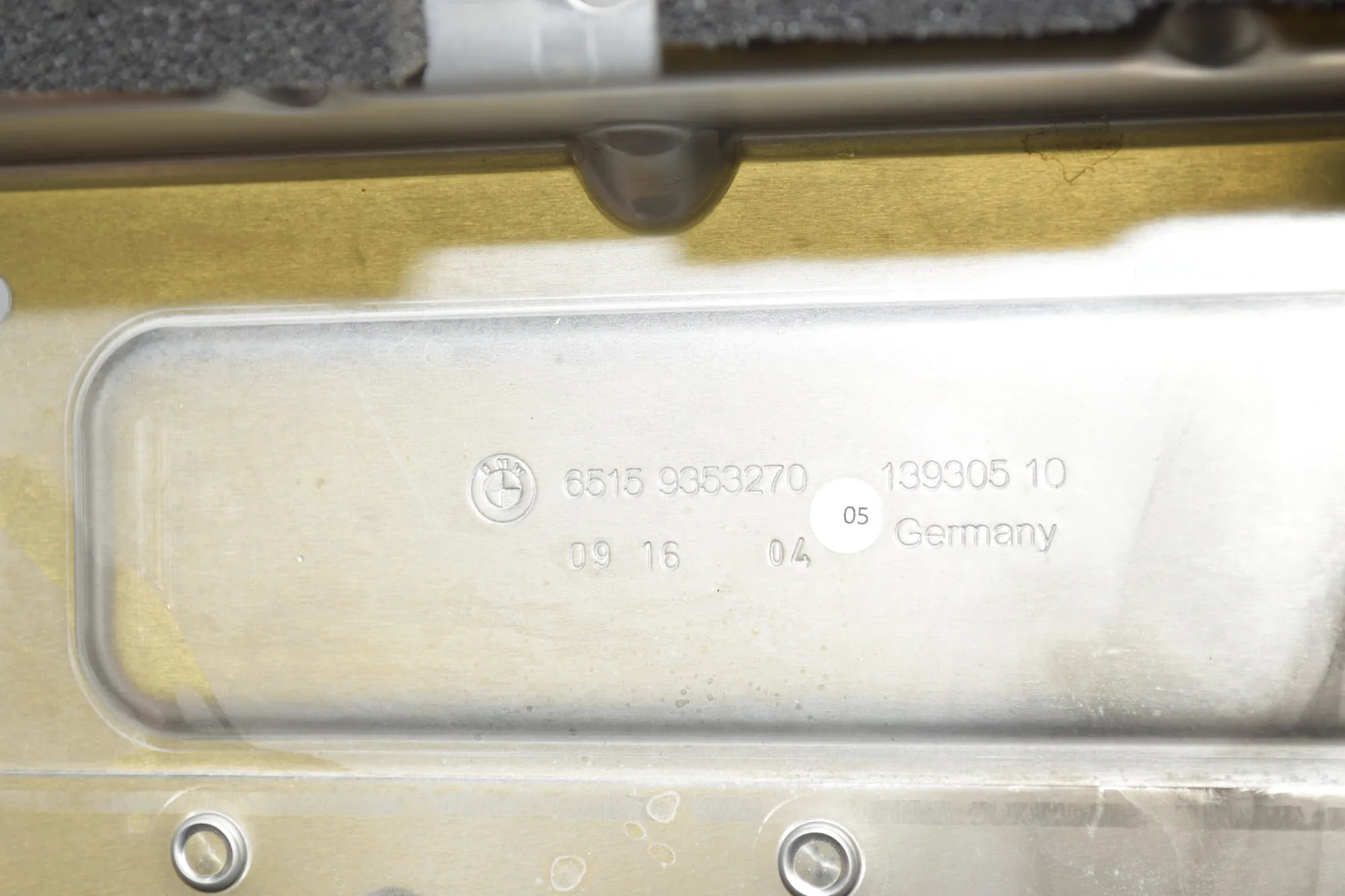 Bracket – OEM 9353270 · BMW 7 (G11, G12) 730 d, Ld xDrive 2017 – 5