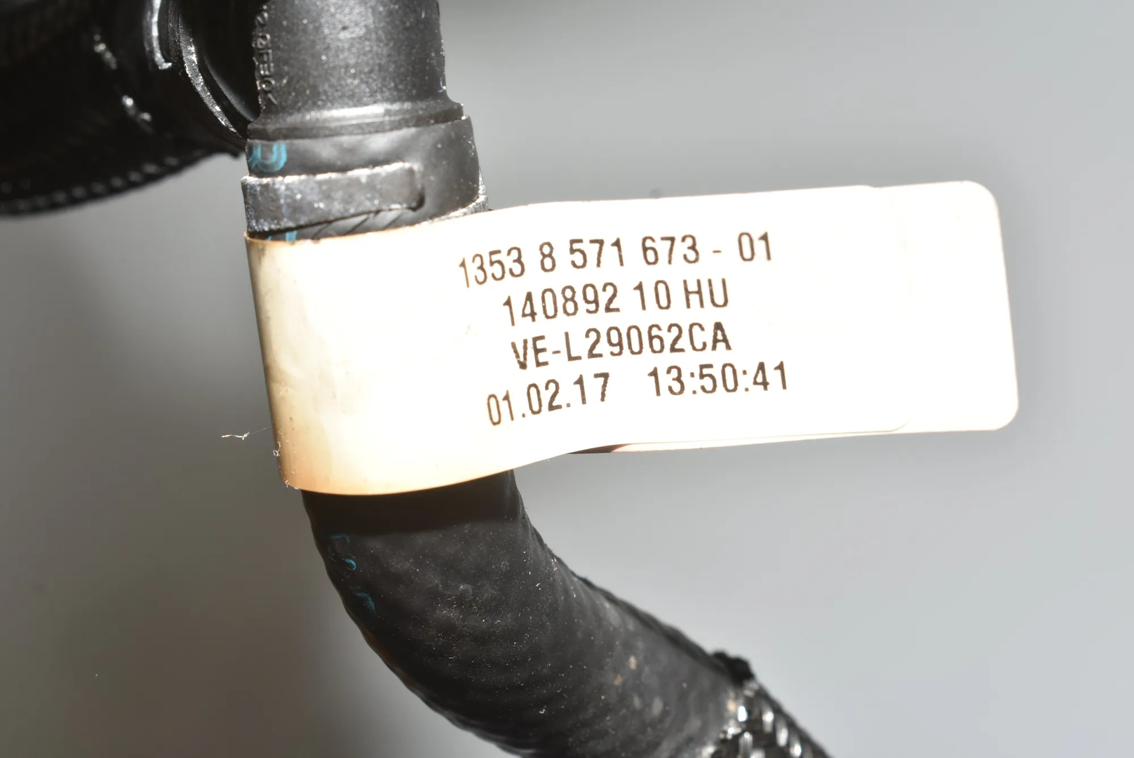Fuel Hose – OEM 13538571673 · BMW 7 (G11, G12) 730 d, Ld xDrive 2017 – 4