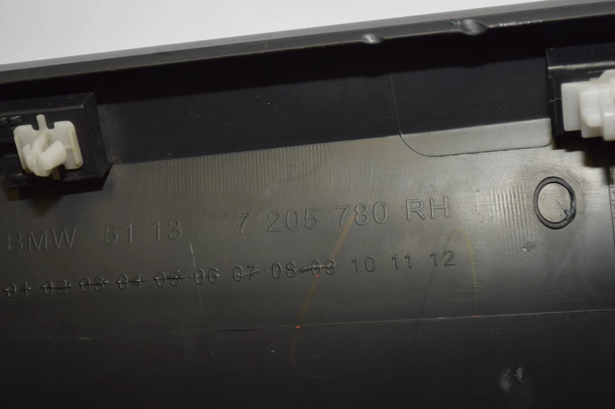 Front Right Door Lower Molding – OEM 7205780 · BMW X3 (F25) xDrive 20 d 2012 – 7