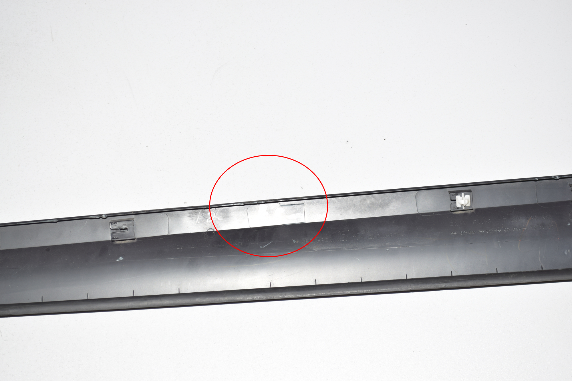 Front Right Door Lower Molding – OEM 7205780 · BMW X3 (F25) xDrive 20 d 2012 – 6