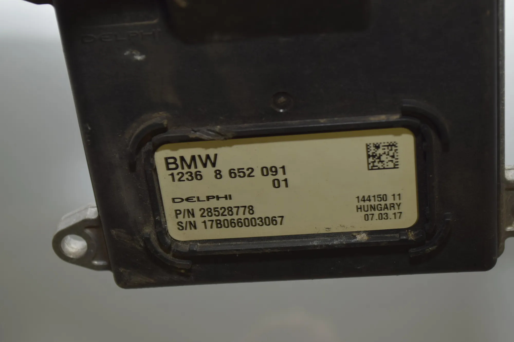 Engine Control Unit – OEM 8661706 · BMW i3 (I01) Hybrid 2017 – 6