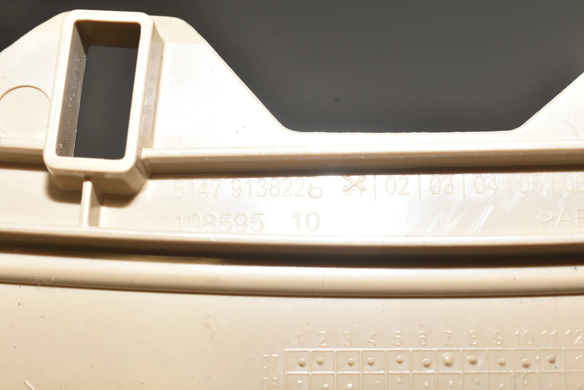 Other Interior Parts – OEM 51479138228 · BMW X6 (E71, E72) xDrive 40 d 2010 – 4