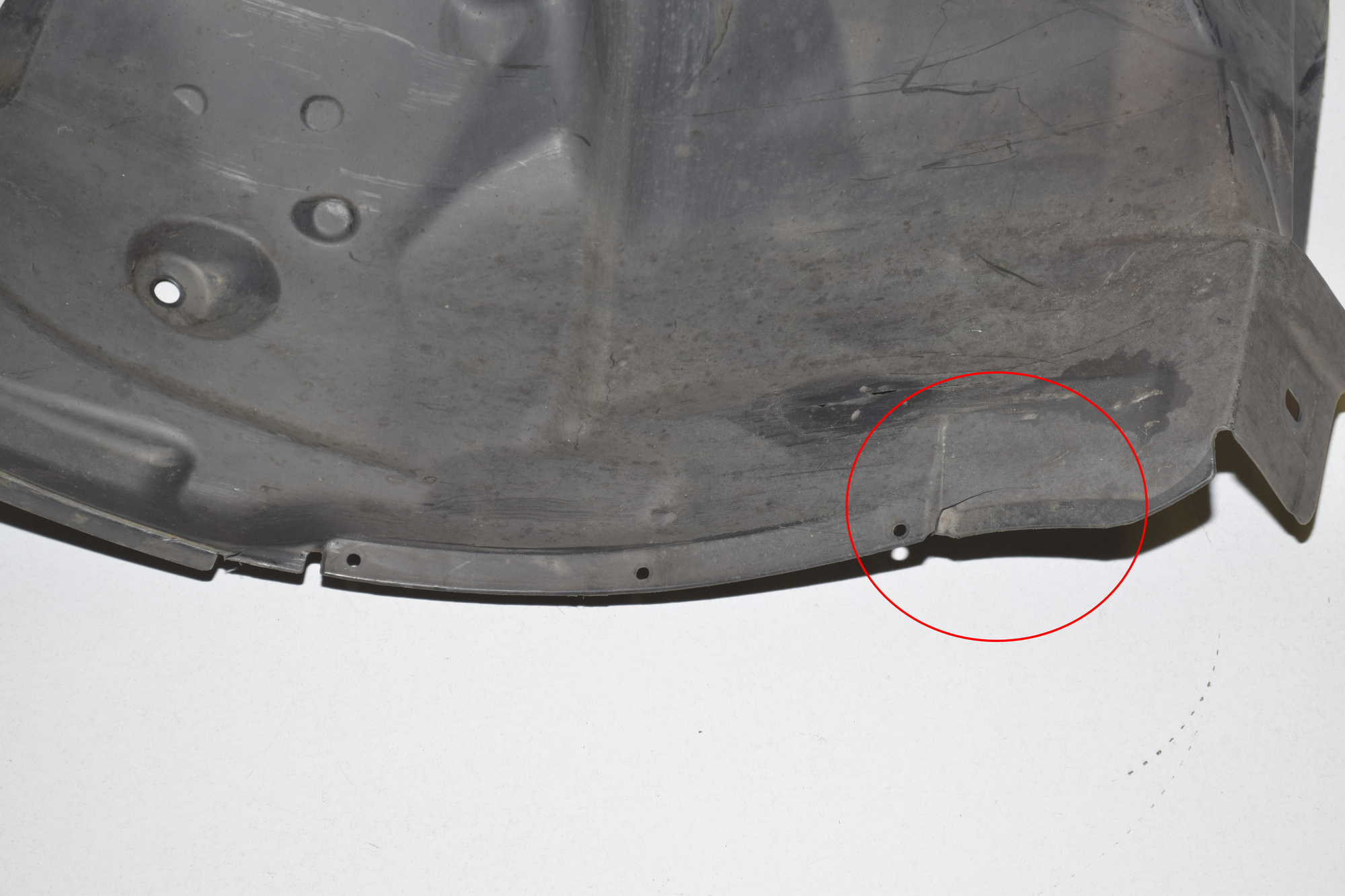 Front Right Arch Liner Rear Part – OEM 7059378 · BMW 3 Touring (E91) 330 d 2011 – 6