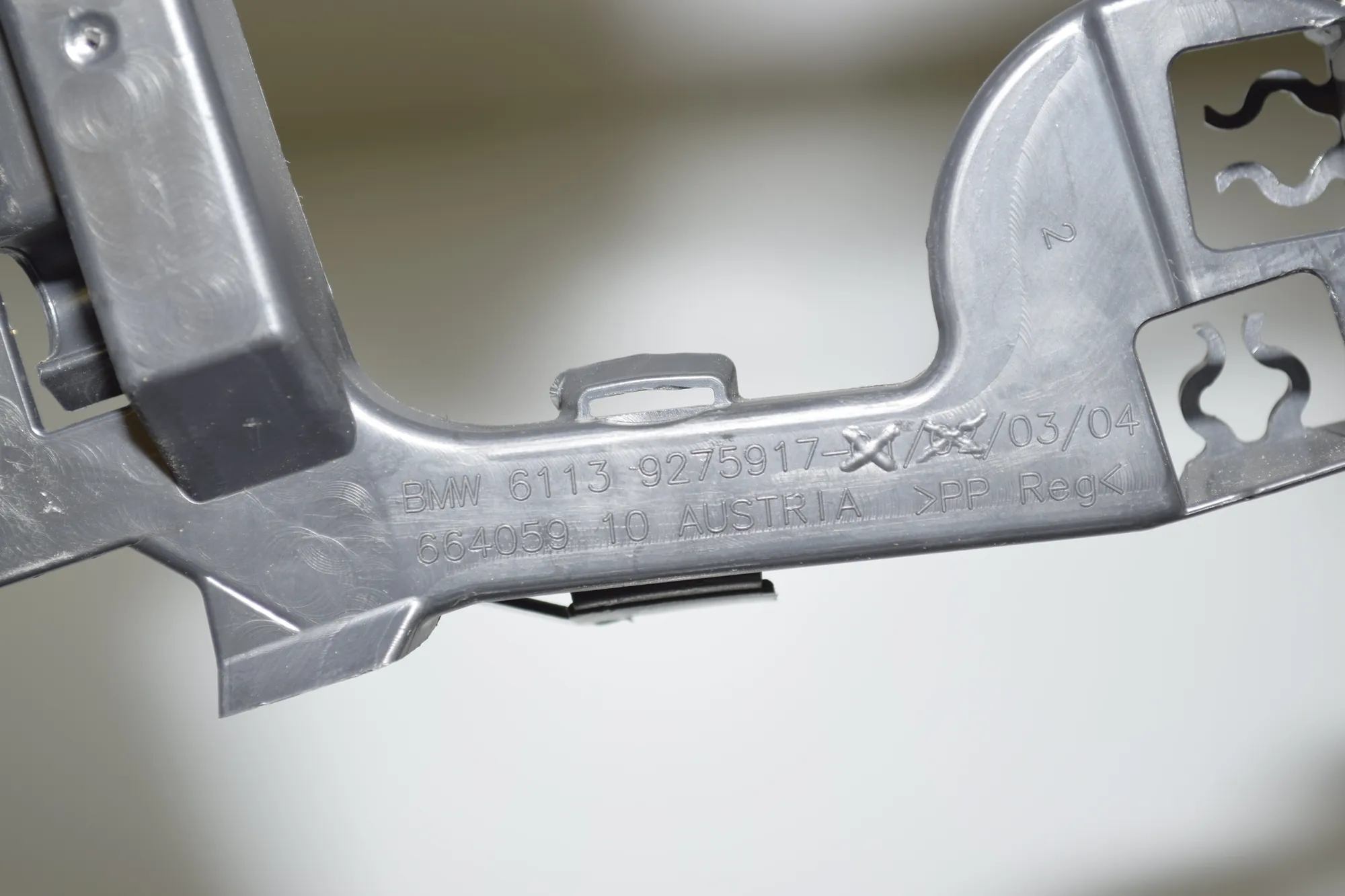 Bracket – OEM 9275917 · BMW 4 Coupe (F32, F82) 435 d xDrive 2014 – 5