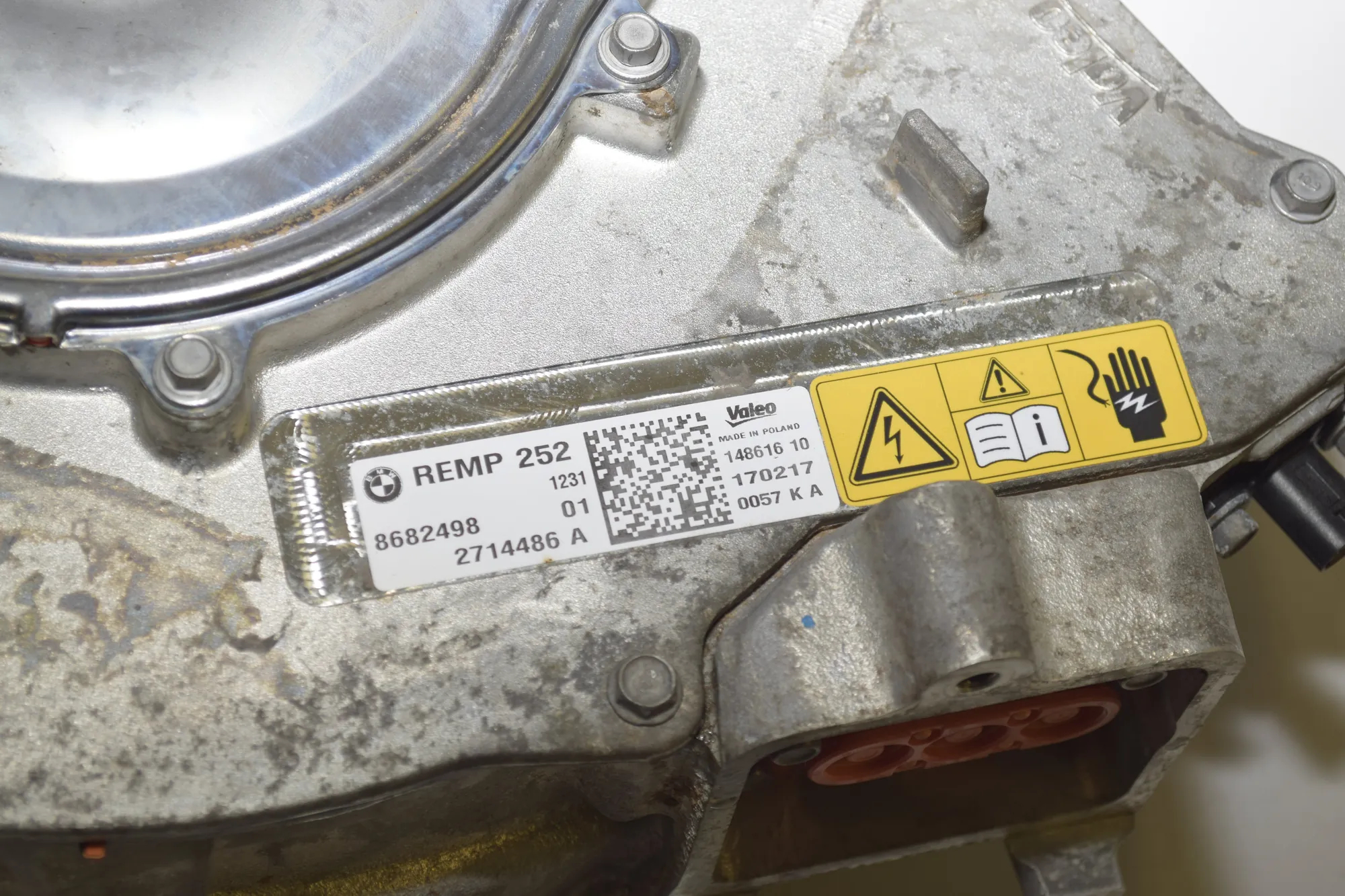 Electric motor EV – OEM 8682498 · BMW i3 (I01) Hybrid 2017 – 9