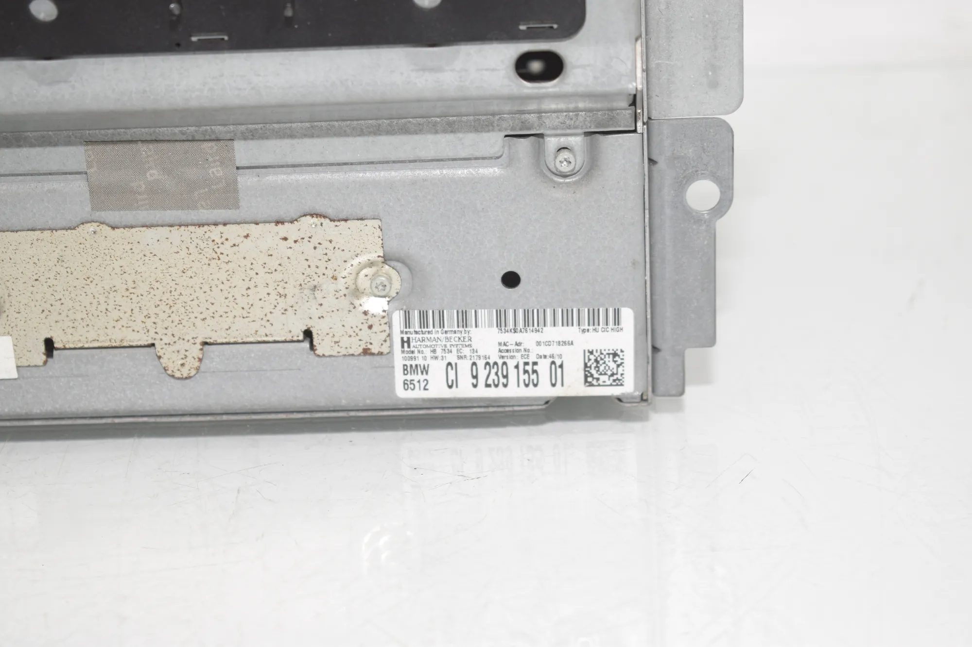 Navigation System – OEM 9206448 · BMW 7 (F01, F02) 750 i 2010 – 9
