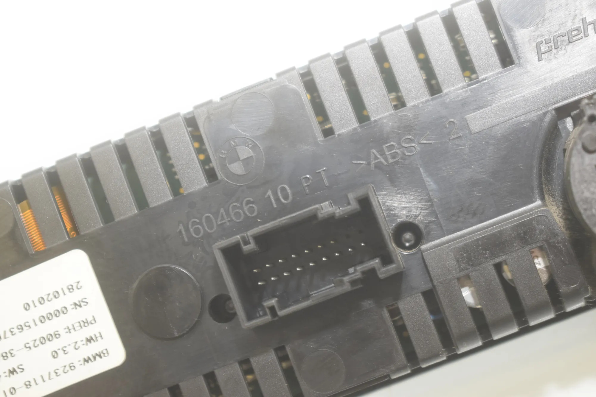Climate Control Unit – OEM 9237118 · BMW 7 (F01, F02) 750 i 2010 – 6