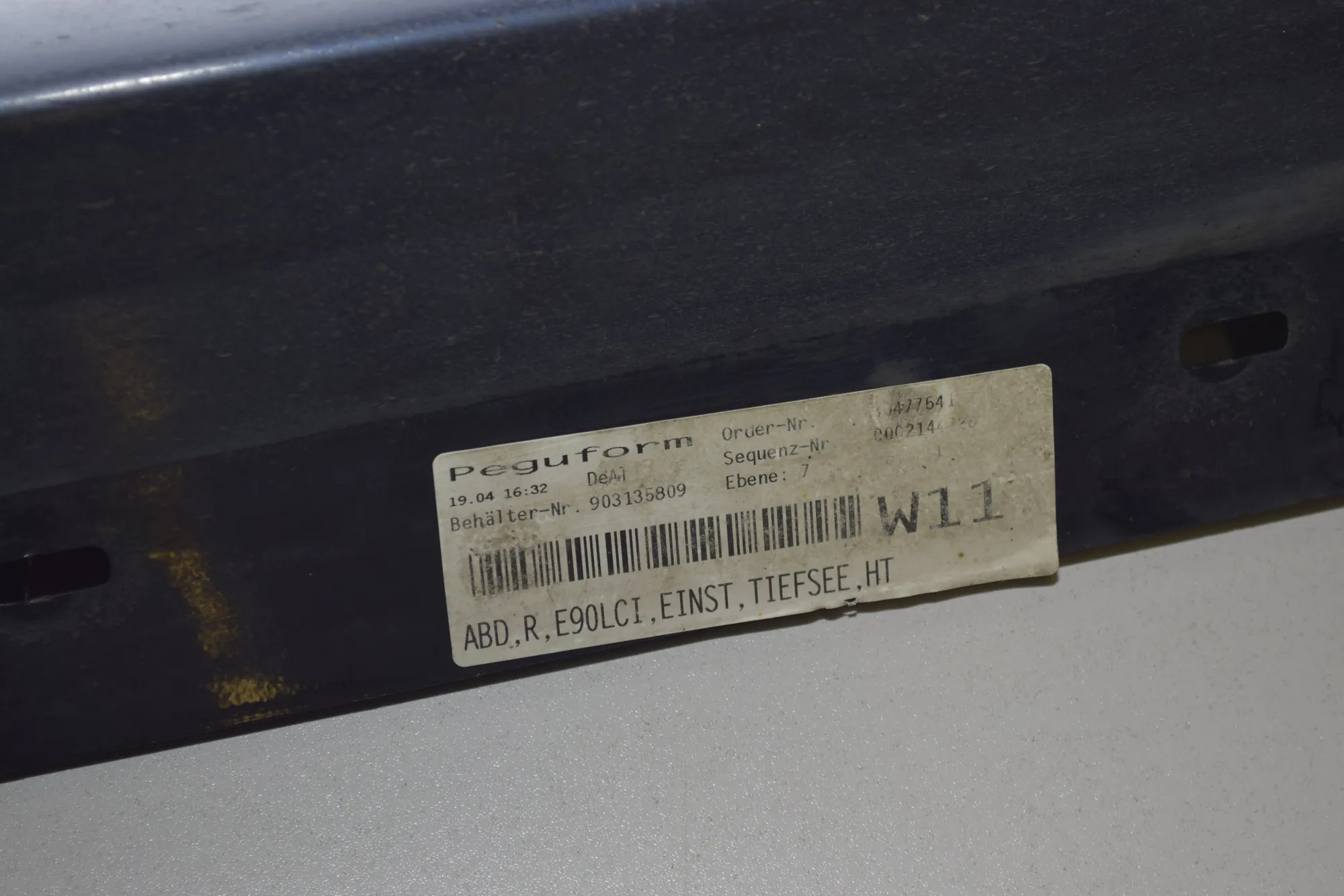 Right Side Plastic Sideskirt Cover – OEM 7202652 · BMW 3 Touring (E91) 330 d 2011 – 8