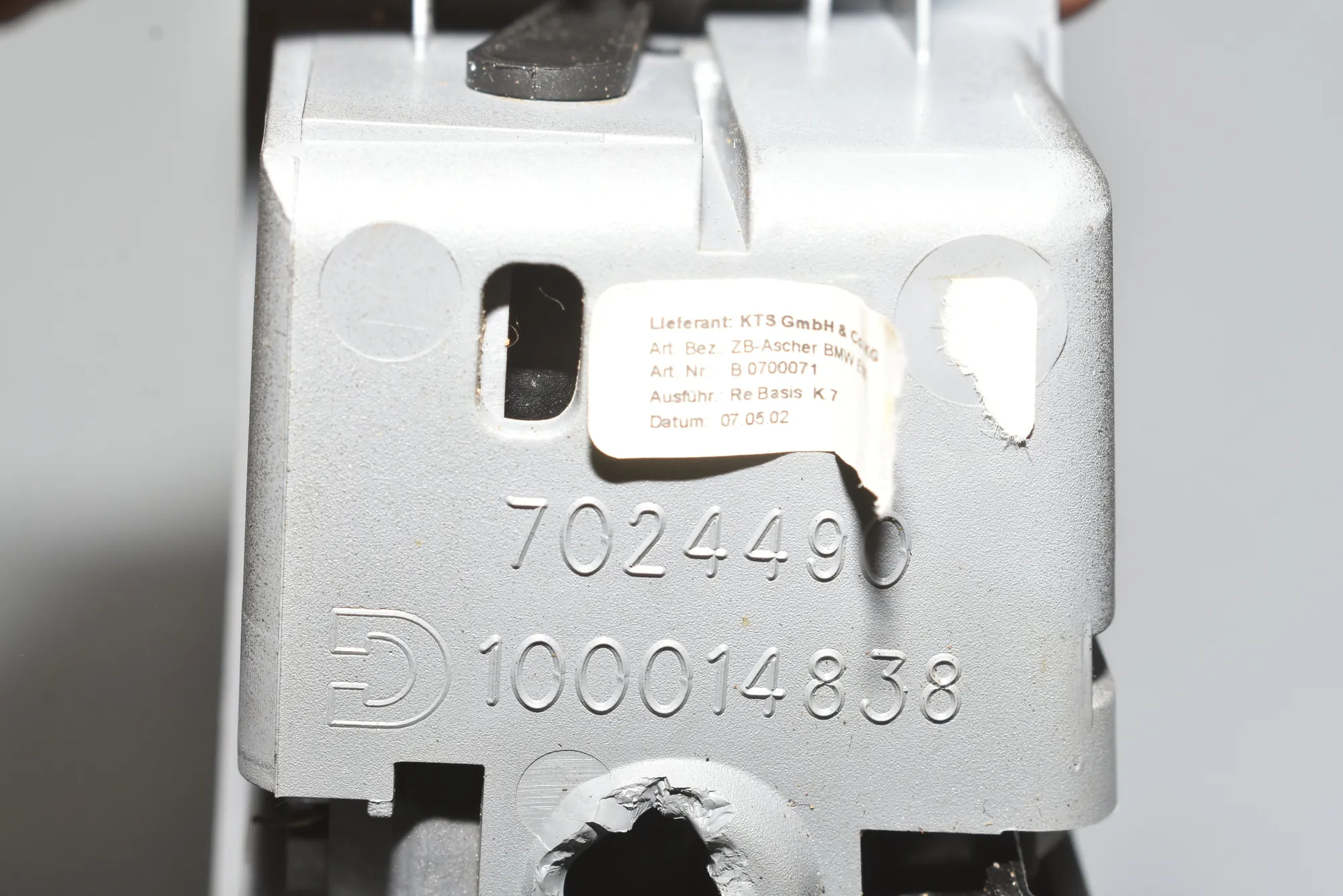 Rear Right Door Window Switch – OEM 61318379597 · BMW 7 (E65, E66, E67) BMW 7 (E65, E66, E67) 730 Ld 2006 – 5