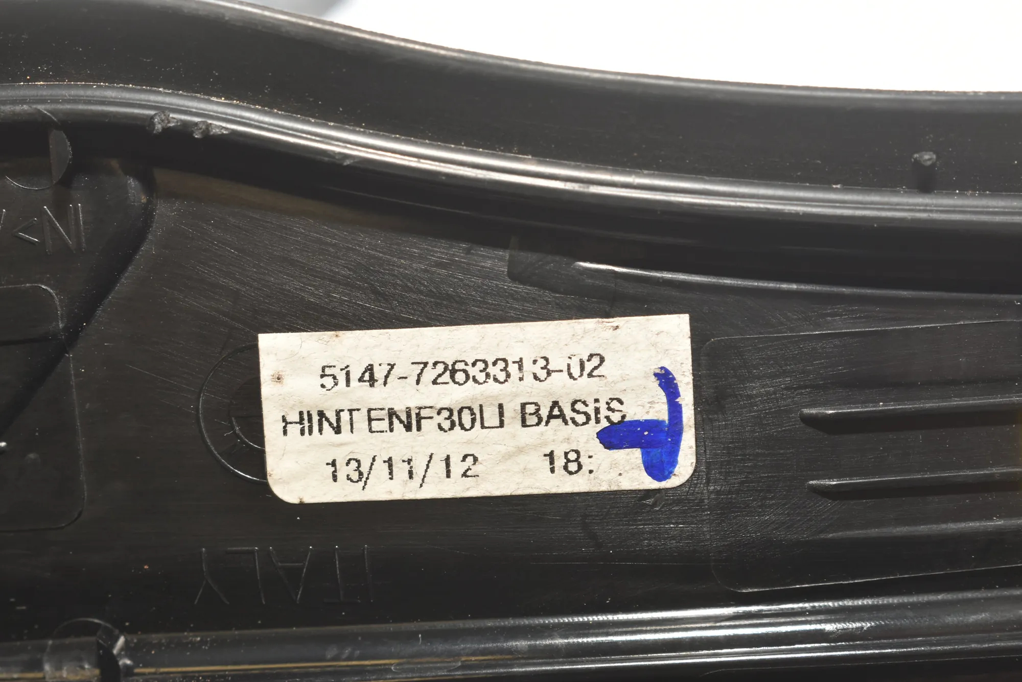 Door Sill Trim Kit – OEM 51477263315 · BMW 3 Touring (F31) 330 d 2012 – 7