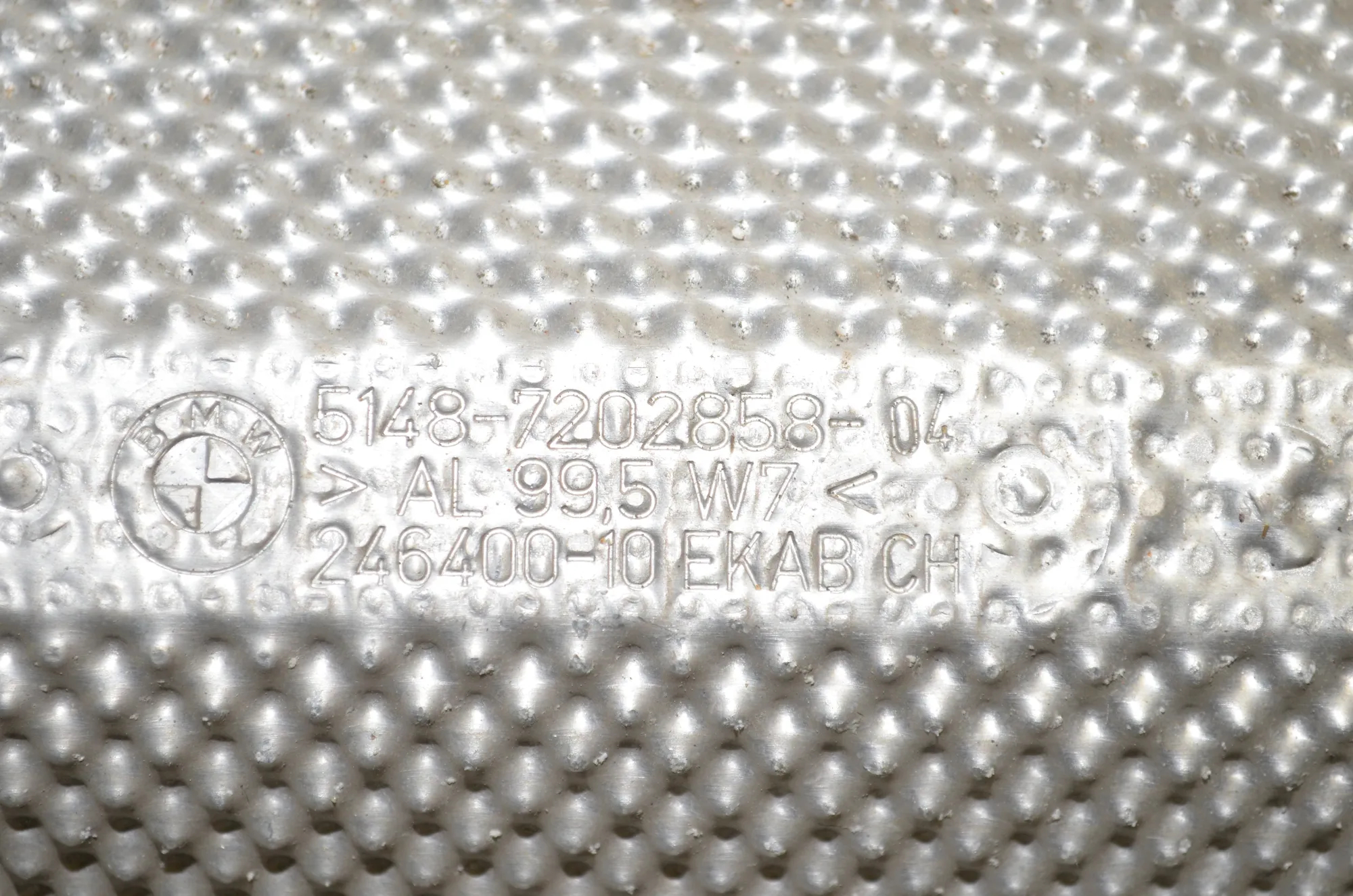 Heat Insulation – OEM 7227524 · BMW 5 (F10) 525 d 2011 – 9