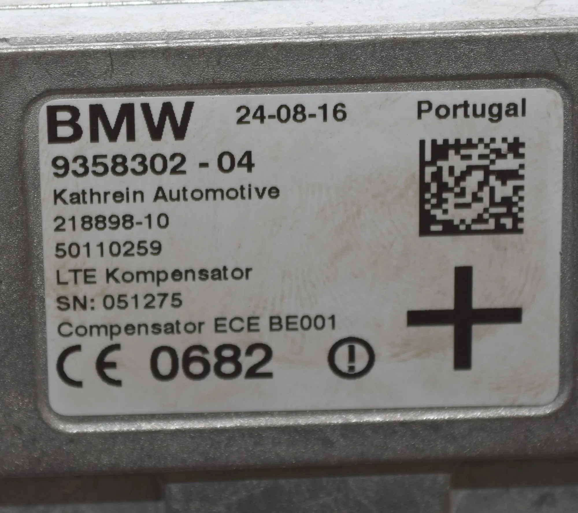 Antenna – OEM 9358302 · BMW 4 Gran Coupe (F36) 440 i xDrive 2016 – 4