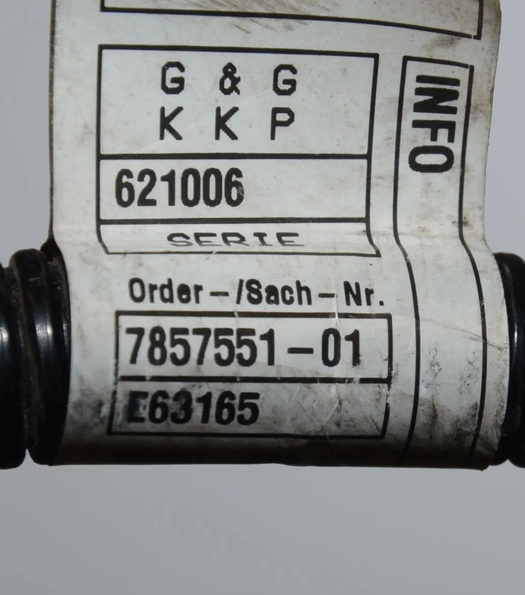 Positive Battery Cable – OEM 7857552 · BMW 4 Coupe (F32, F82) BMW 4 Coupe (F32, F82) M4 2014 – 6