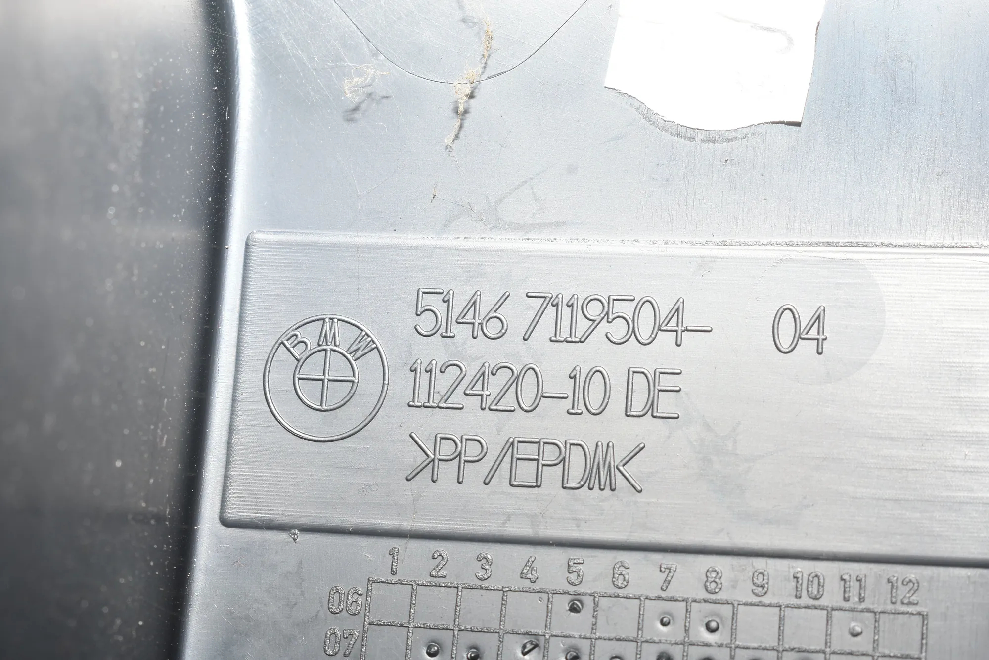 Trunk Boot Trim – OEM 51467119504 · BMW 1 (E81) 123 d 2011 – 4