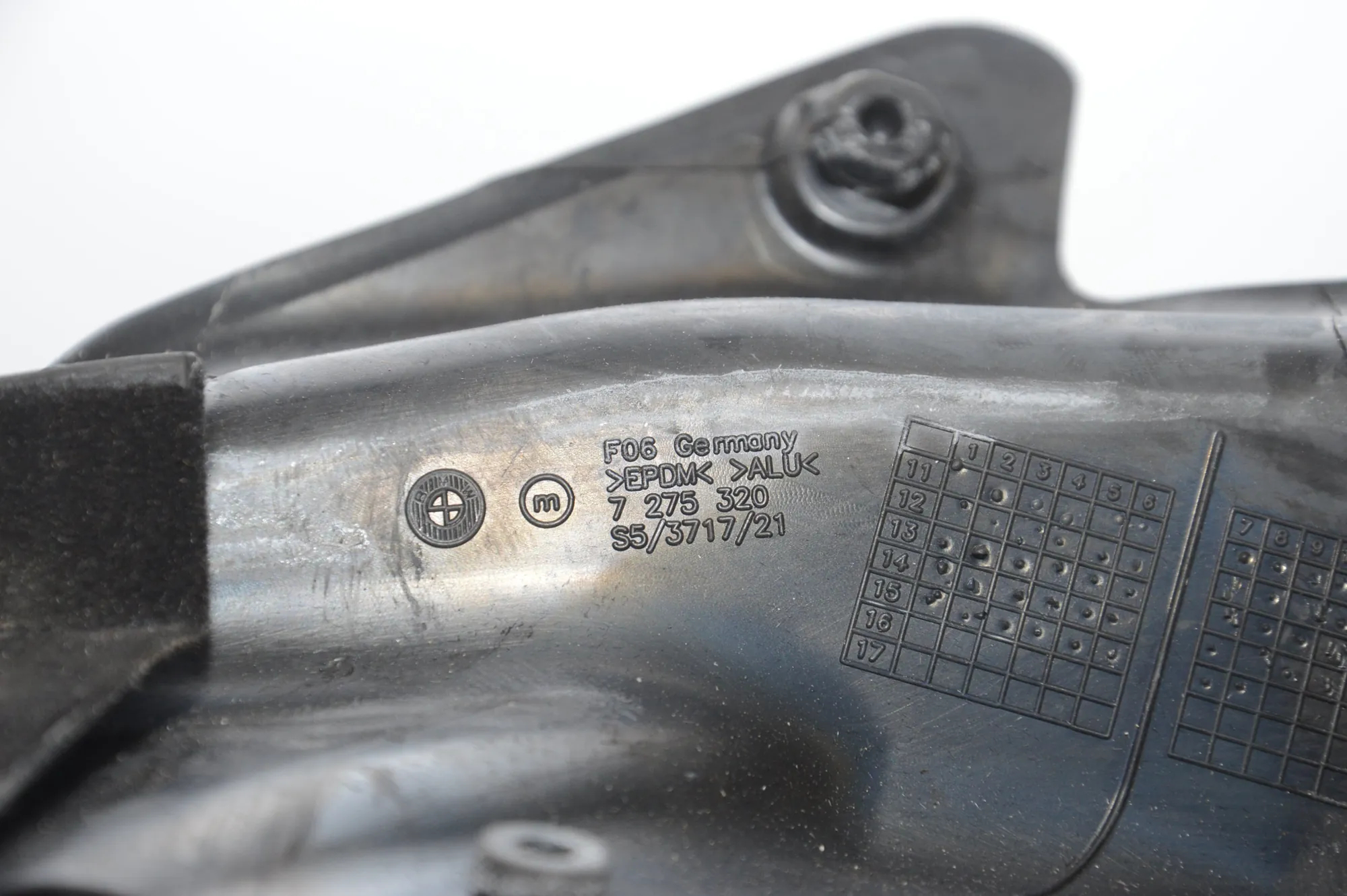 Rear Right Door Seal Rubber – OEM 7275320 · BMW 6 Gran Coupe (F06) 640 d xDrive 2015 – 4