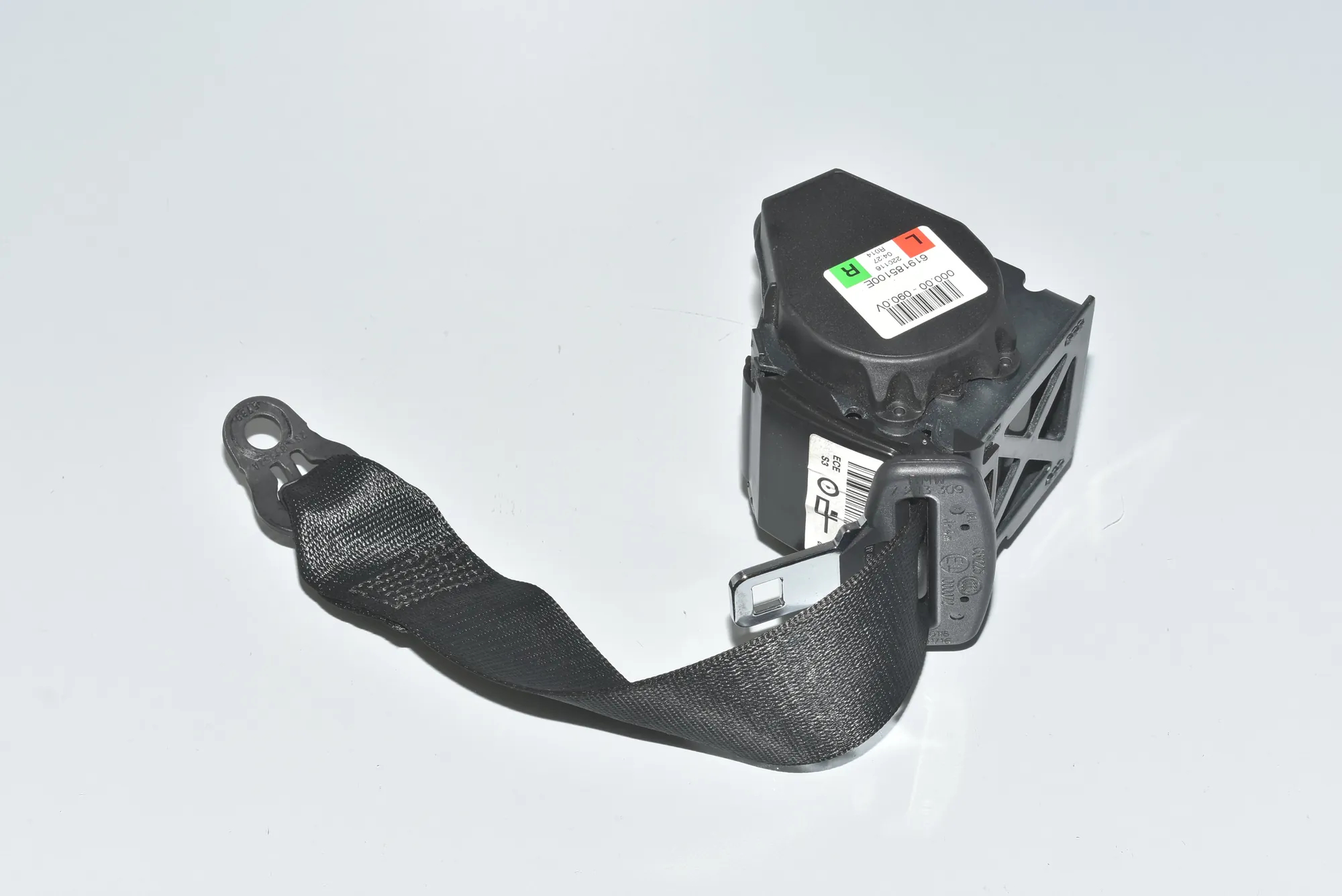 Rear Right Seatbelt – OEM 72117243309 · BMW 3 Touring (F31) 335 d xDrive 2016 – 2