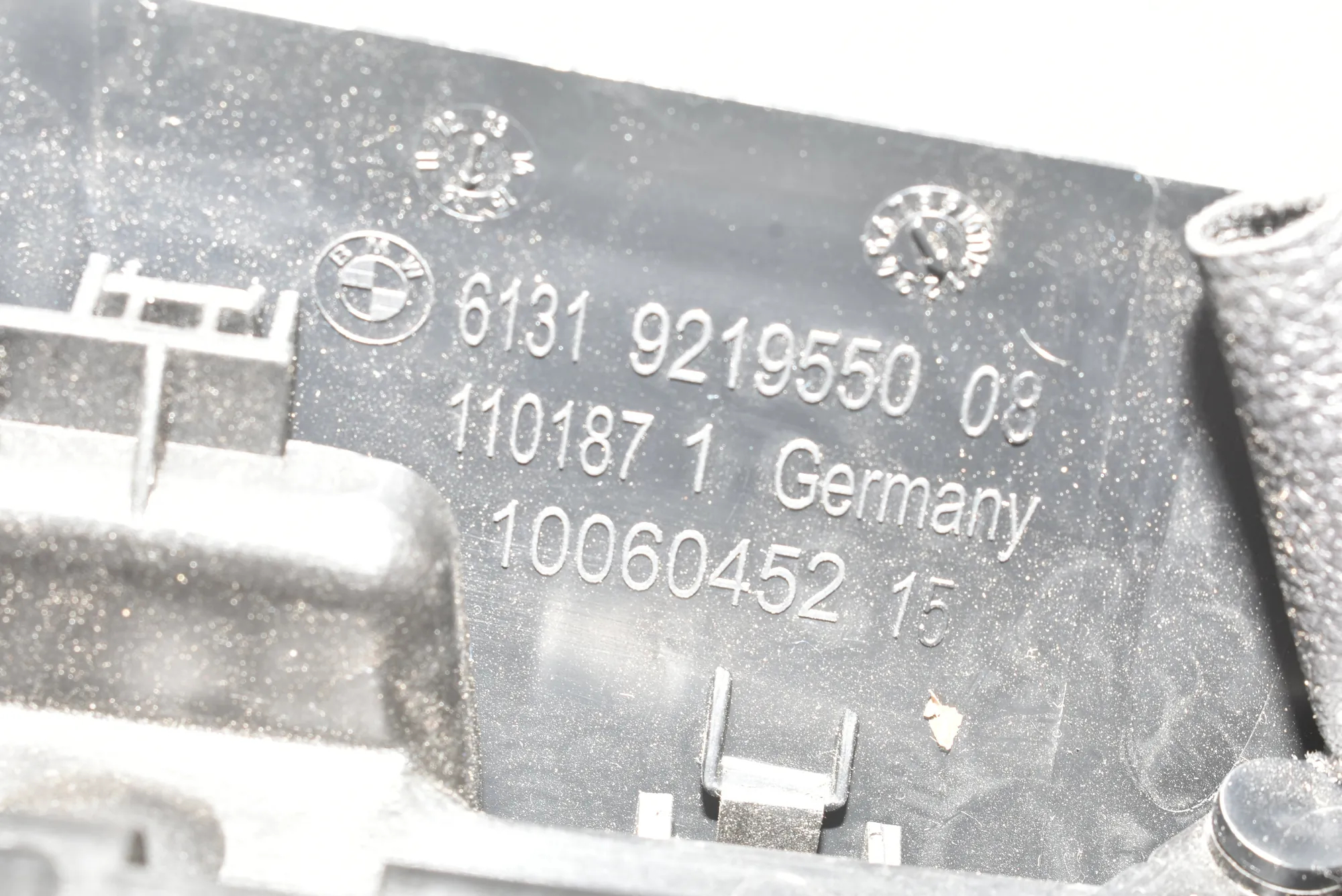 Steering Mechanism Trim – OEM 61319219550 · BMW 3 Touring (F31) 335 d xDrive 2016 – 4