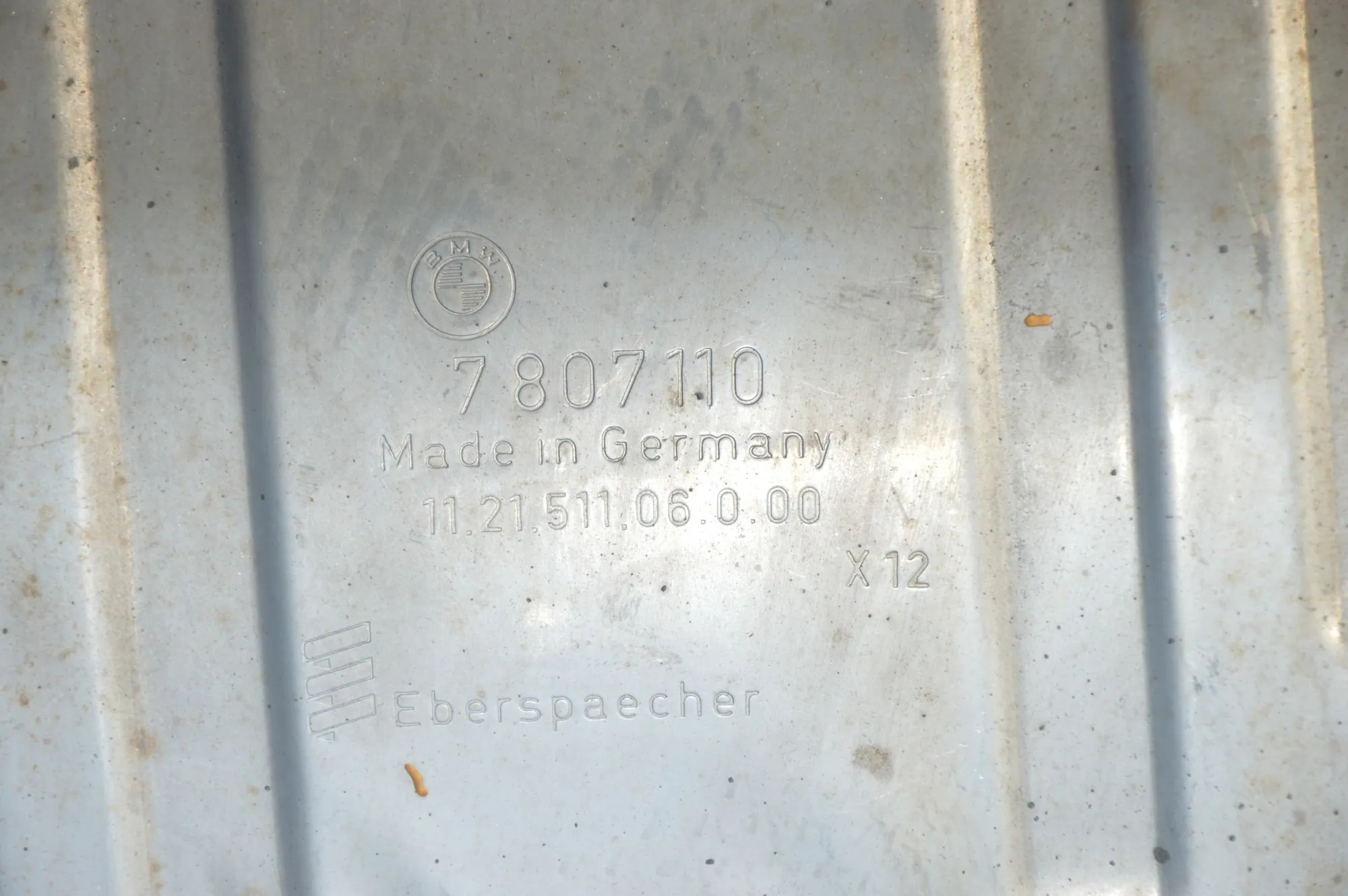 Exhaust – OEM 7807103 · BMW 5 Touring (F11) 530 d 2012 – 8