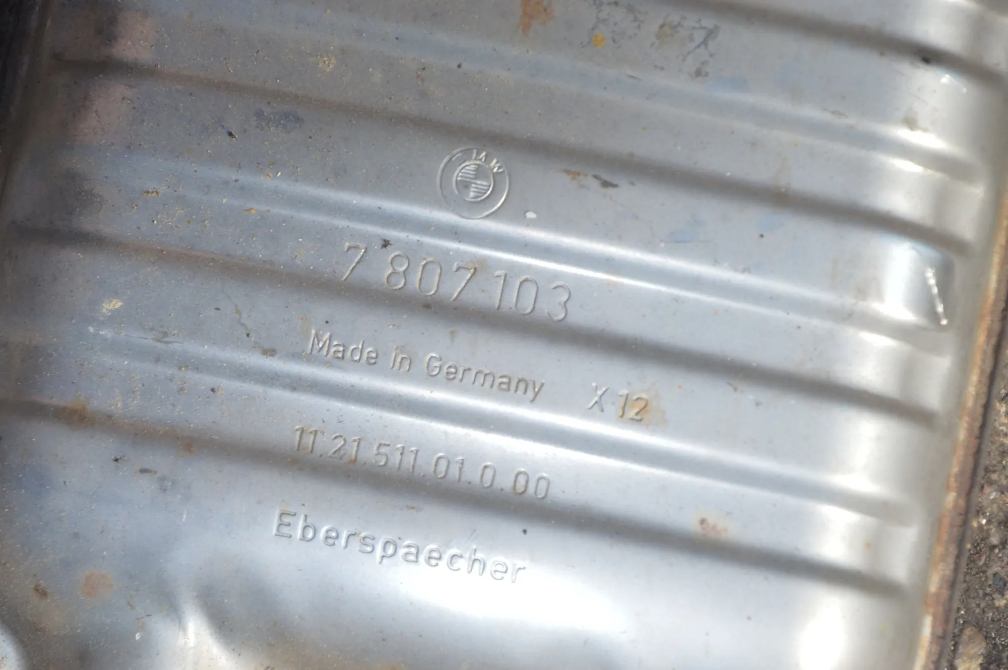 Exhaust – OEM 7807103 · BMW 5 Touring (F11) 530 d 2012 – 7