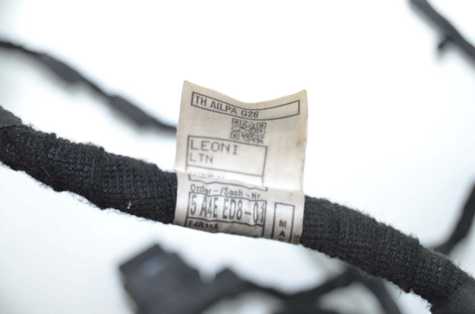 Rear Left Door Wiring – OEM 5A4EED8 · BMW i4 (G26) BMW i4 (G26) eDrive40 2022 – 4