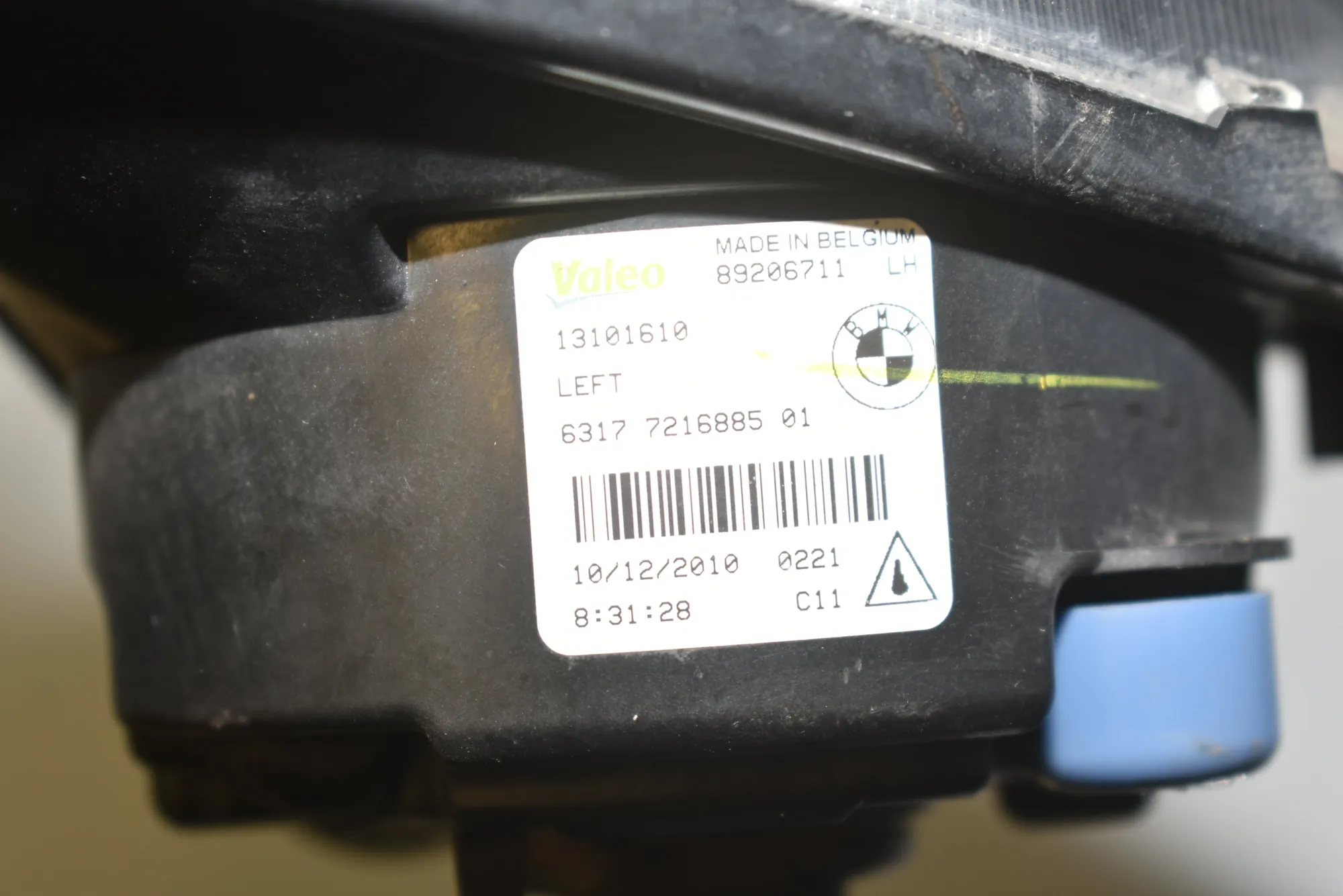 Front Left Fog Light – OEM 63177216885 · BMW 5 (F10) 525 d 2010 – 5