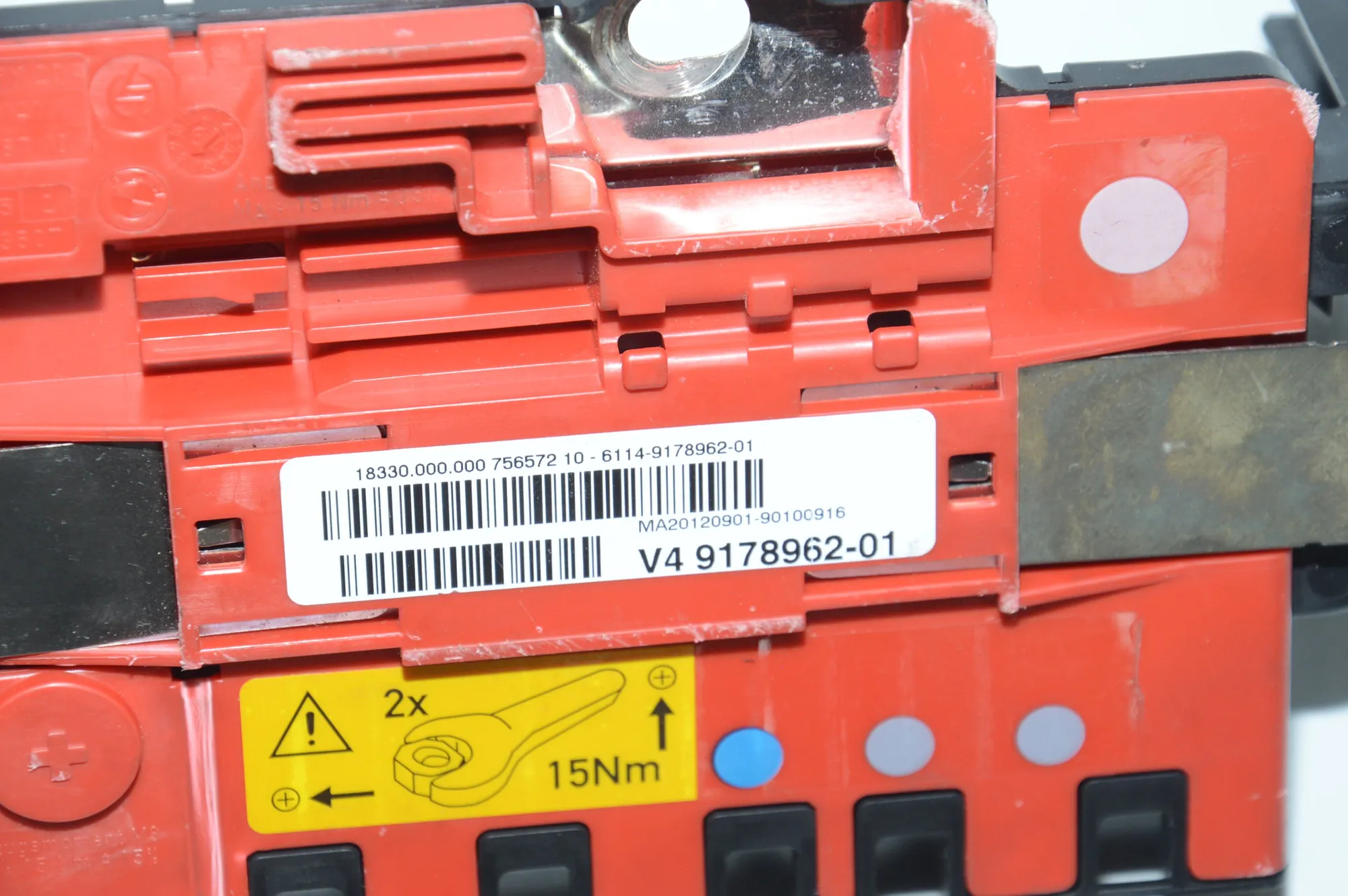 Positive Battery Cable – OEM 9178962 · BMW X5 (E70) M 50 d 2012 – 5