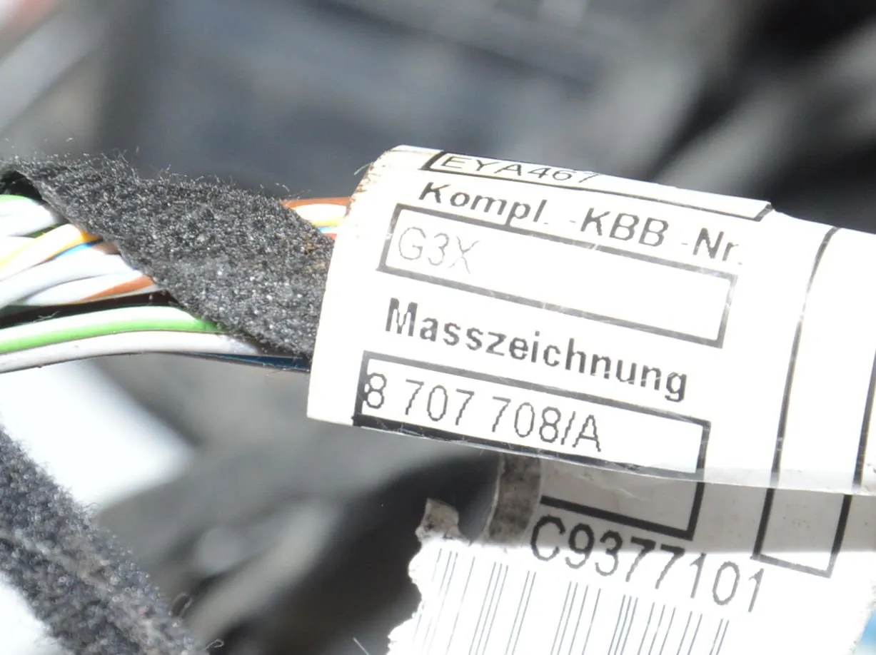 Cable Harness – OEM 9350313 · BMW 6 Gran Turismo (G32) (2017 - -) 640 i 2018 – 9