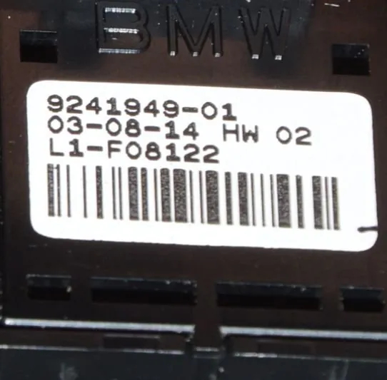 Rear Left Door Window Switch – OEM 9241949 · BMW 5 (F10) 530 d 2014 – 6