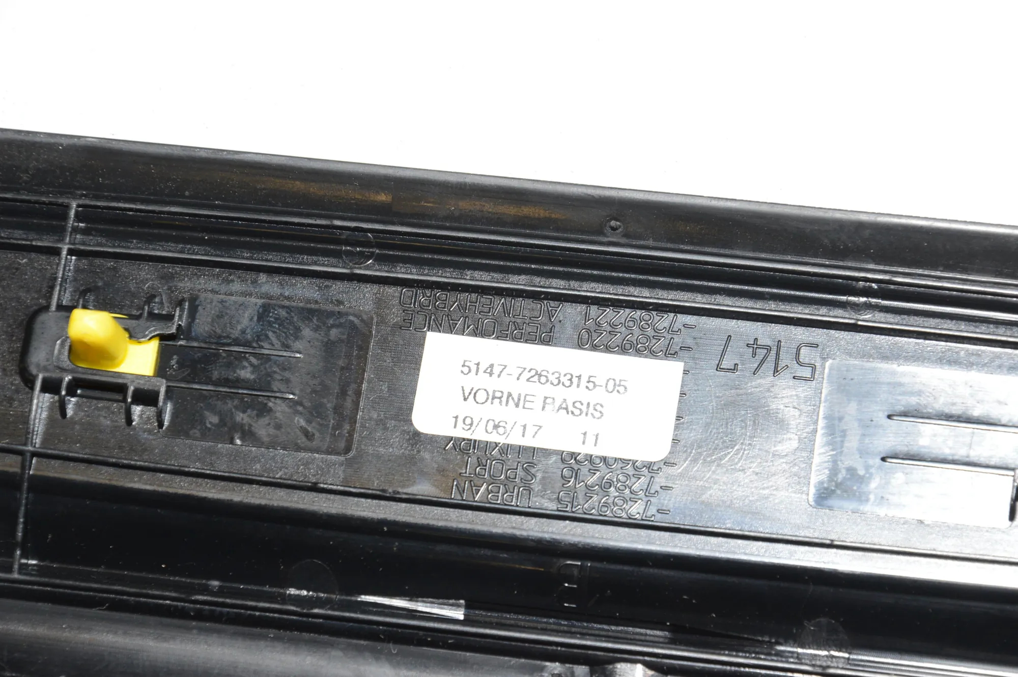 Door Sill Trim Kit – OEM 7263315 · BMW 3 Touring (F31) 320 d 2017 – 6