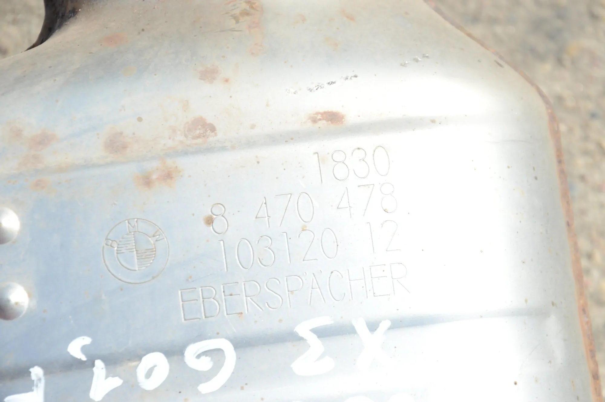 Exhaust – OEM 8470478 · BMW X3 (G01, F97) (2017 - -) xDrive 30d 2018 – 6