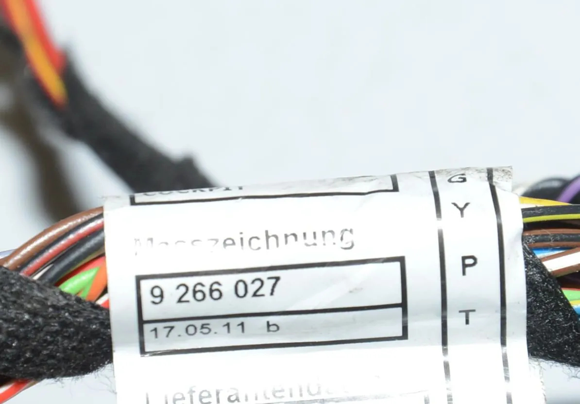 Cable Harness – OEM 9267617 · BMW 3 Touring (F31) 320 i 2013 – 6
