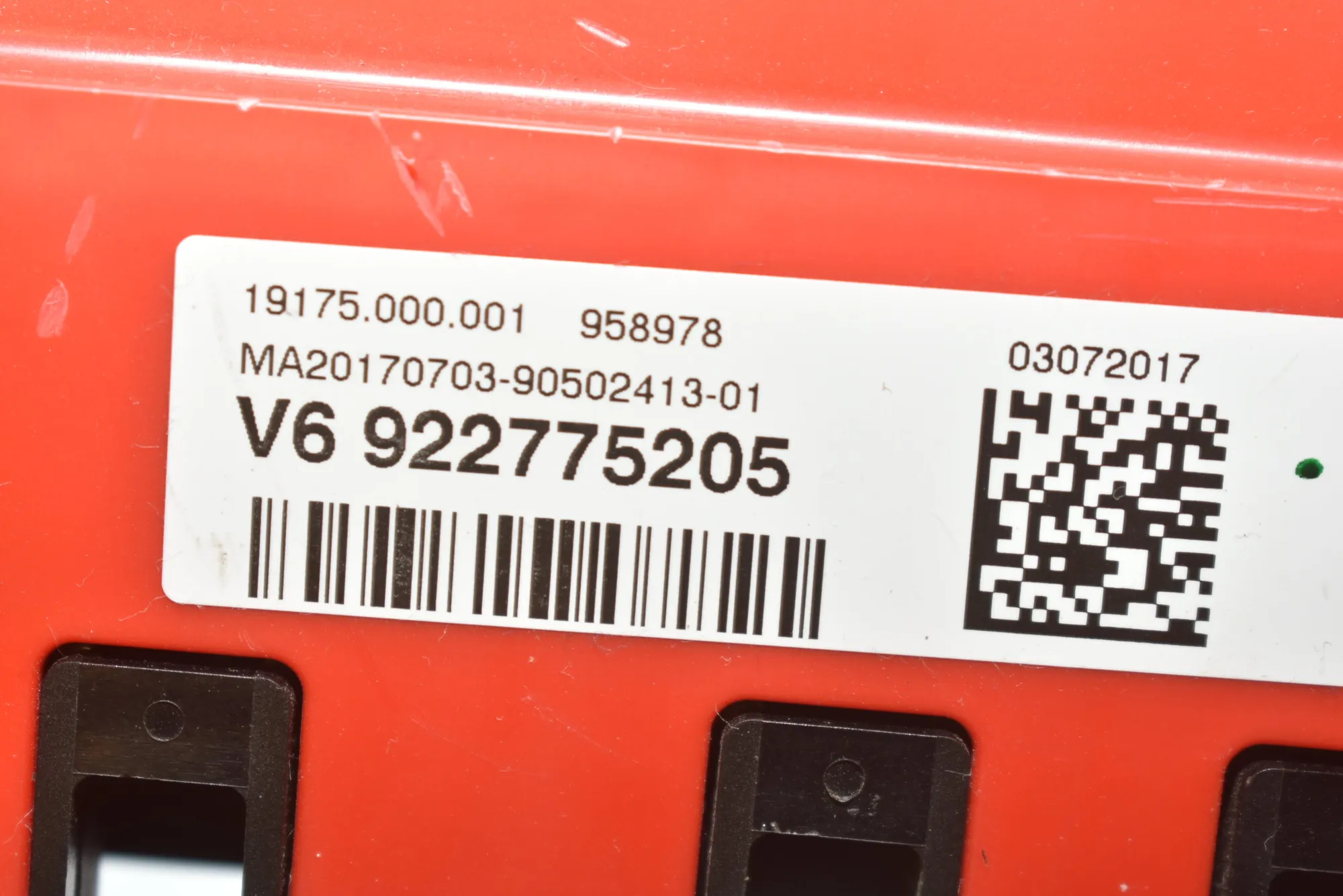 Positive Battery Cable – OEM 9227752 · BMW 3 Touring (F31) 320 d 2017 – 4