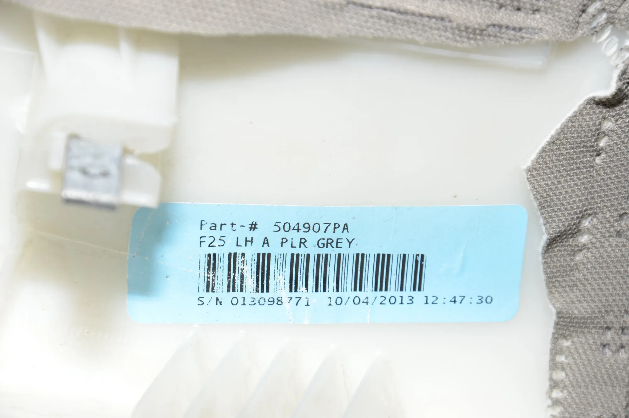 Front Left A Pillar Trim – OEM 51437225307 · BMW X3 (F25) BMW X3 (F25) xDrive 30 d 2011 – 4
