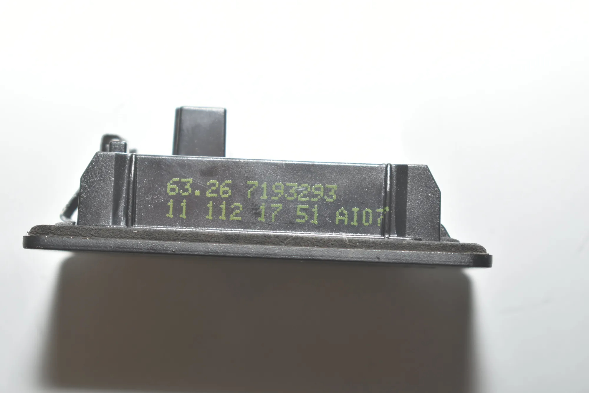License Plate Lights – OEM 63267193293 · BMW 3 (E90) 325 d 2011 – 4