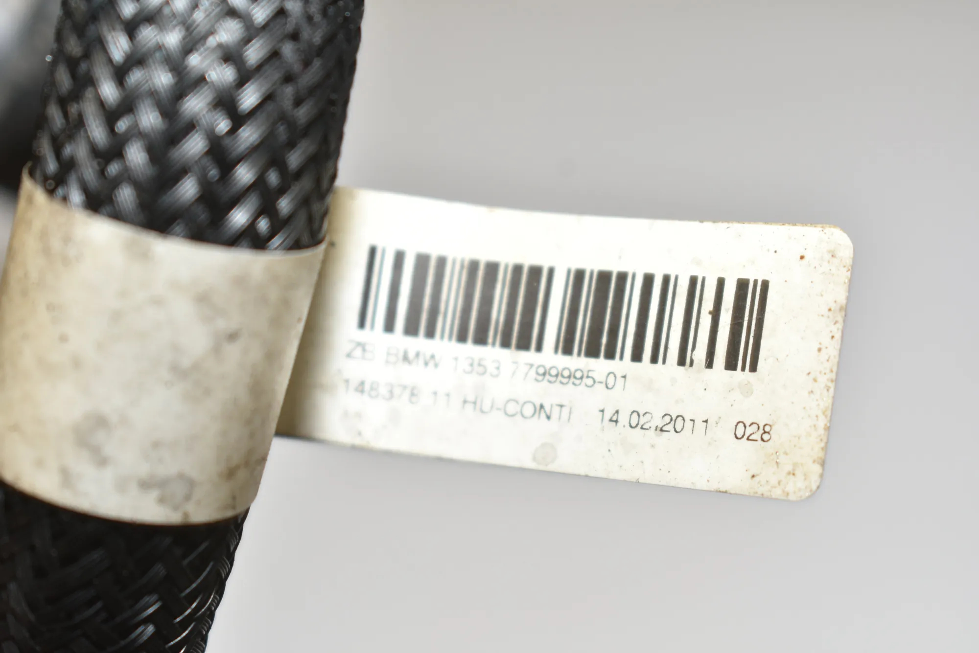 Fuel Hose – OEM 13537799995 · BMW 3 (E90) 325 d 2011 – 4