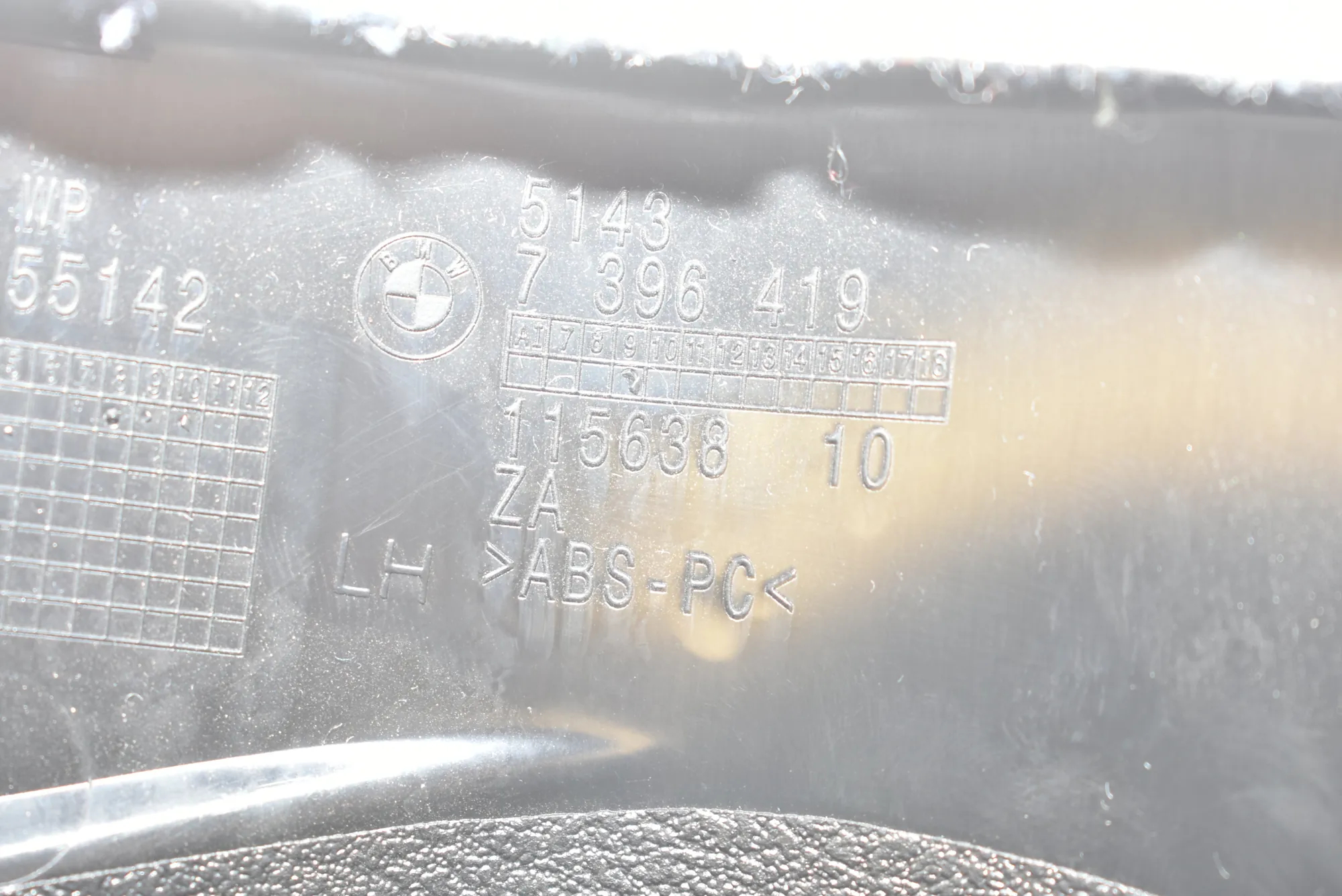Other Interior Parts – OEM 51437396419 · BMW X3 (G01, F97) BMW X3 (G01, F97) xDrive 20 d 2019 – 4