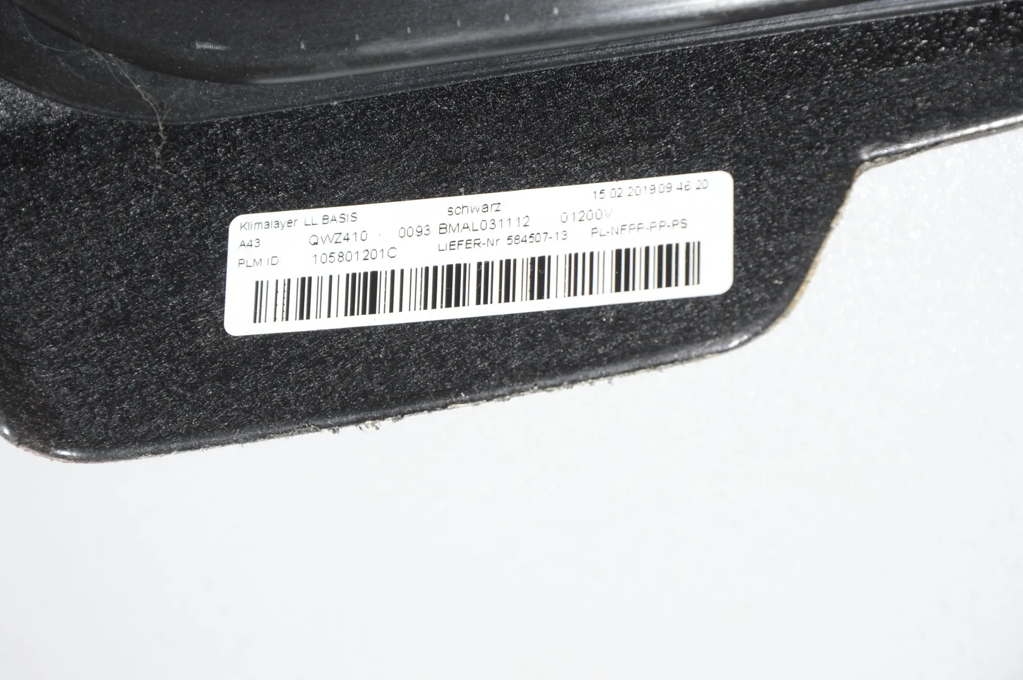 Dashboard – OEM 7D64615 · BMW i3 (I01) BMW i3 (I01) Electric 2019 – 7