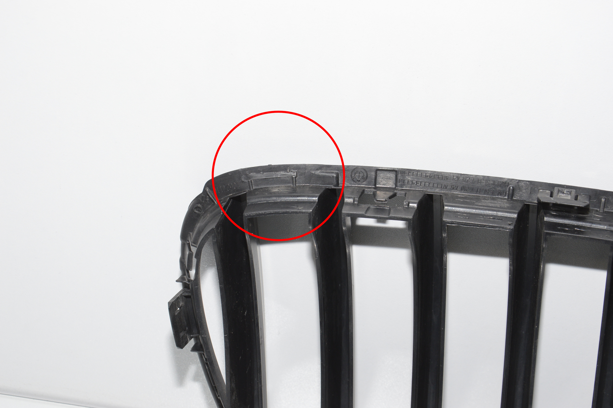 Front Left Grill – OEM 7210725 · BMW X3 (F25) xDrive 20 d 2012 – 5