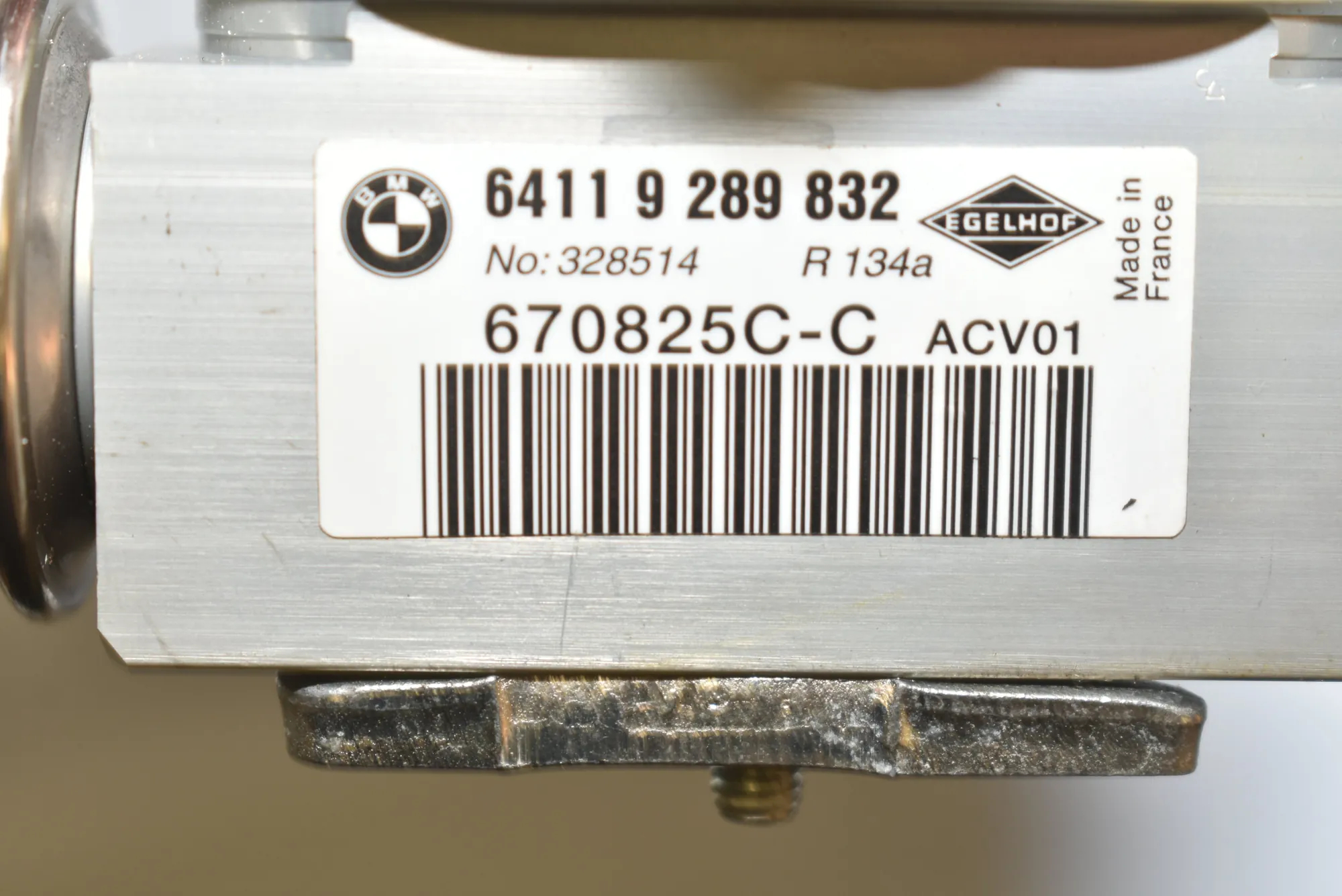 A/C Conditioner Expansion Valve – OEM 64119289832 · BMW 3 Gran Turismo (F34) 328 i 2013 – 4