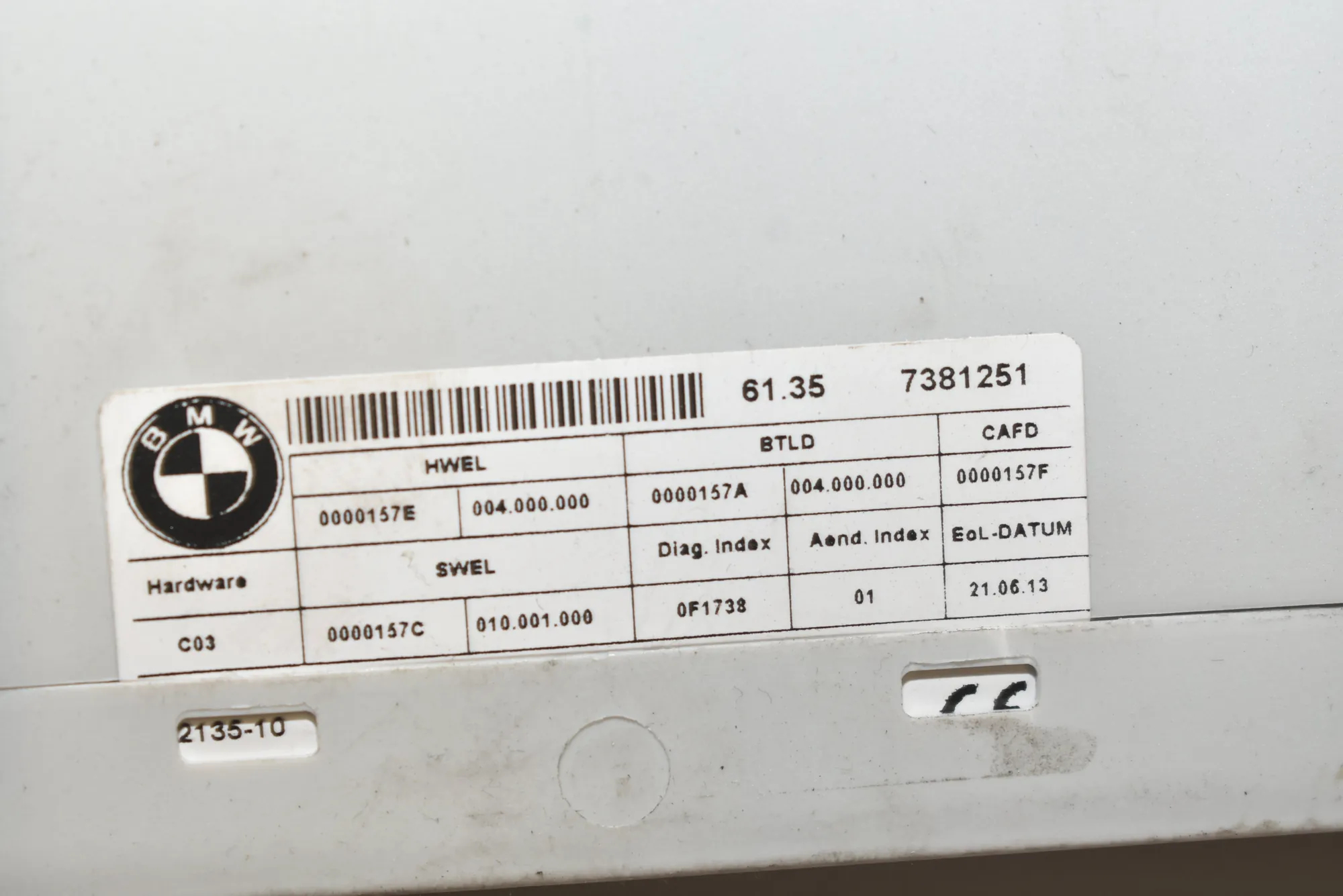 Electric Tailgate Opening Kit – OEM 9162645 · BMW 3 Gran Turismo (F34) 328 i 2013 – 6