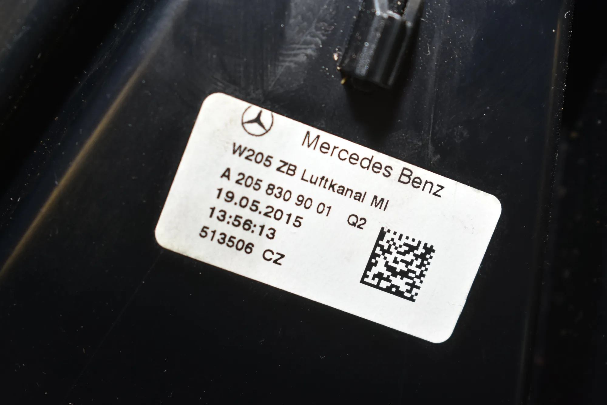 Other Interior Parts – OEM A2058309001 · MERCEDES-BENZ C T-Model (S205) (2014 - -) C 220 BlueTEC / d (205.204) 2015 – 4